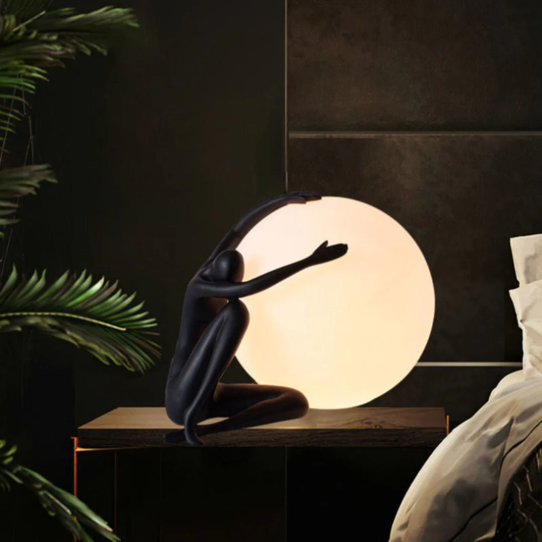 Humanoid Ball Holding Table Lamp - Image 14