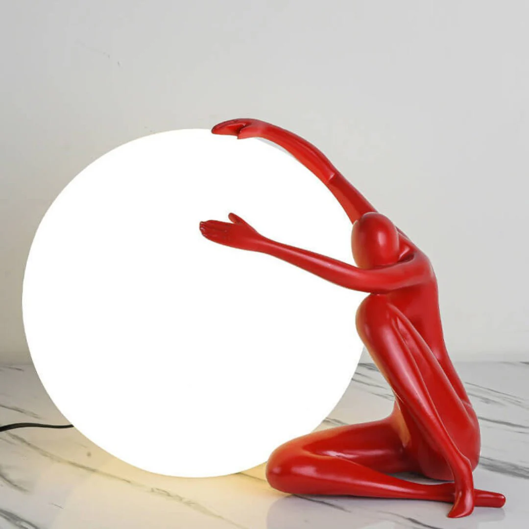 Humanoid Ball Holding Table Lamp - Image 18