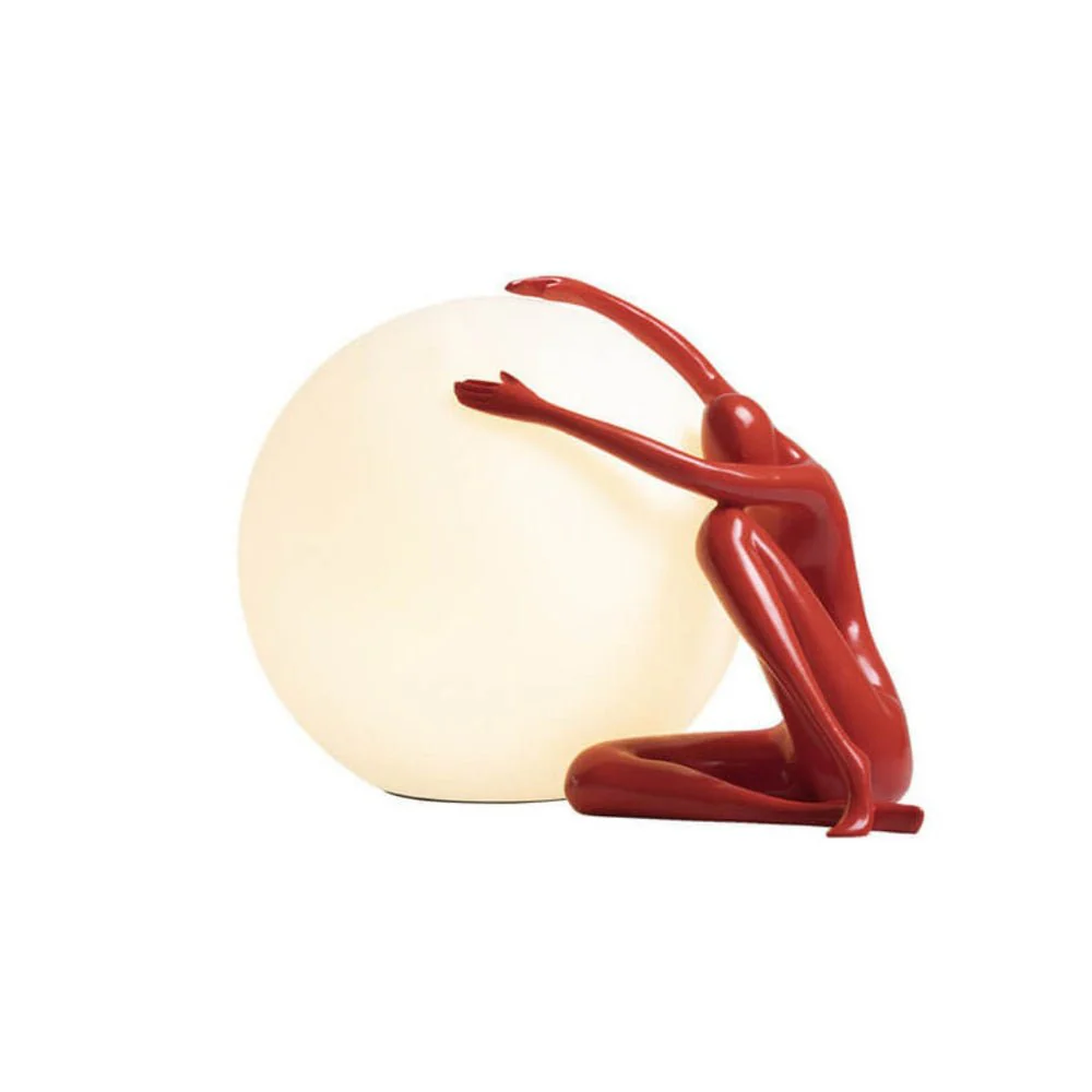 Humanoid Ball Holding Table Lamp - Image 19