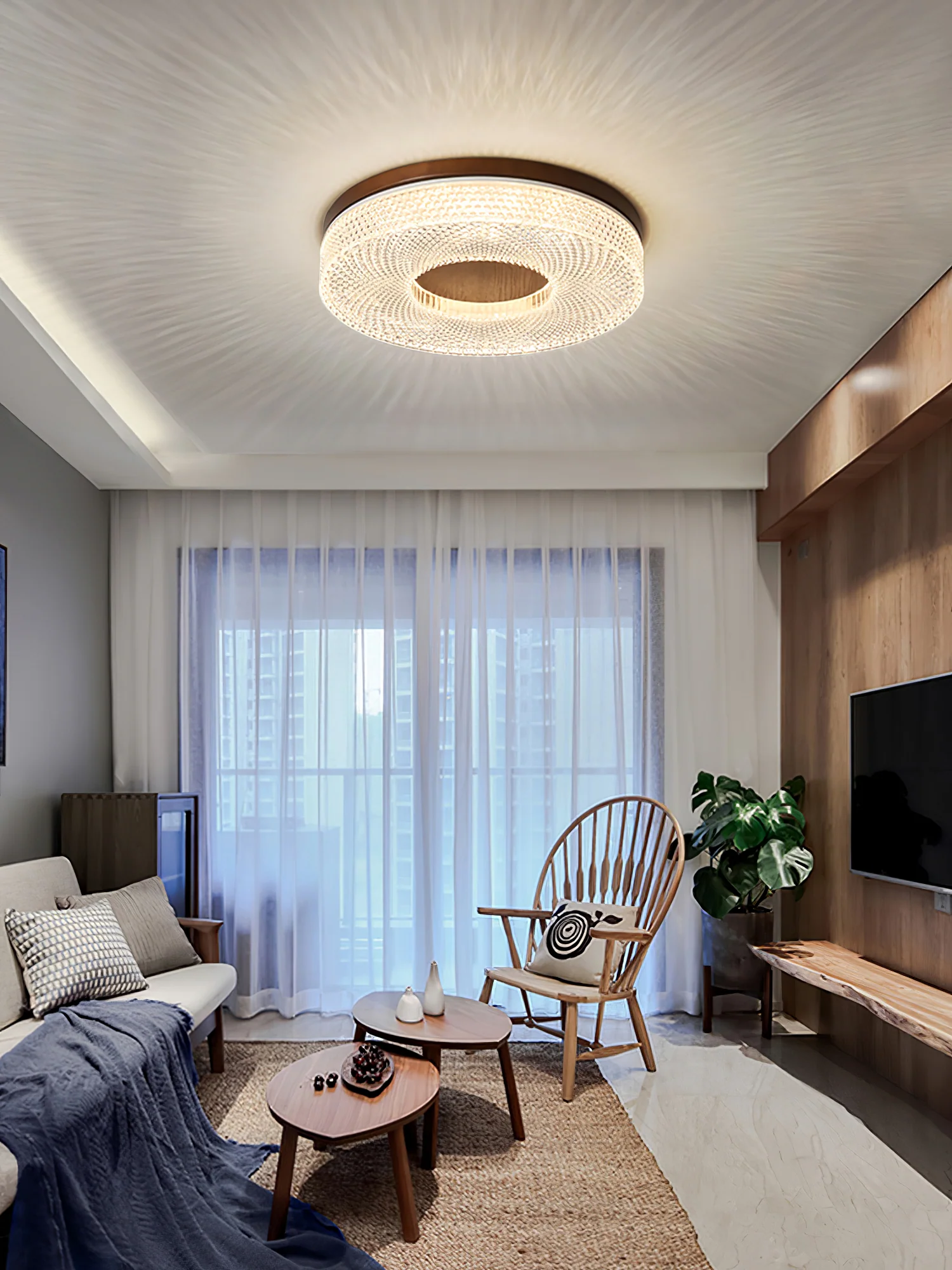 Acrylic Halo Round Ceiling Light - Image 13