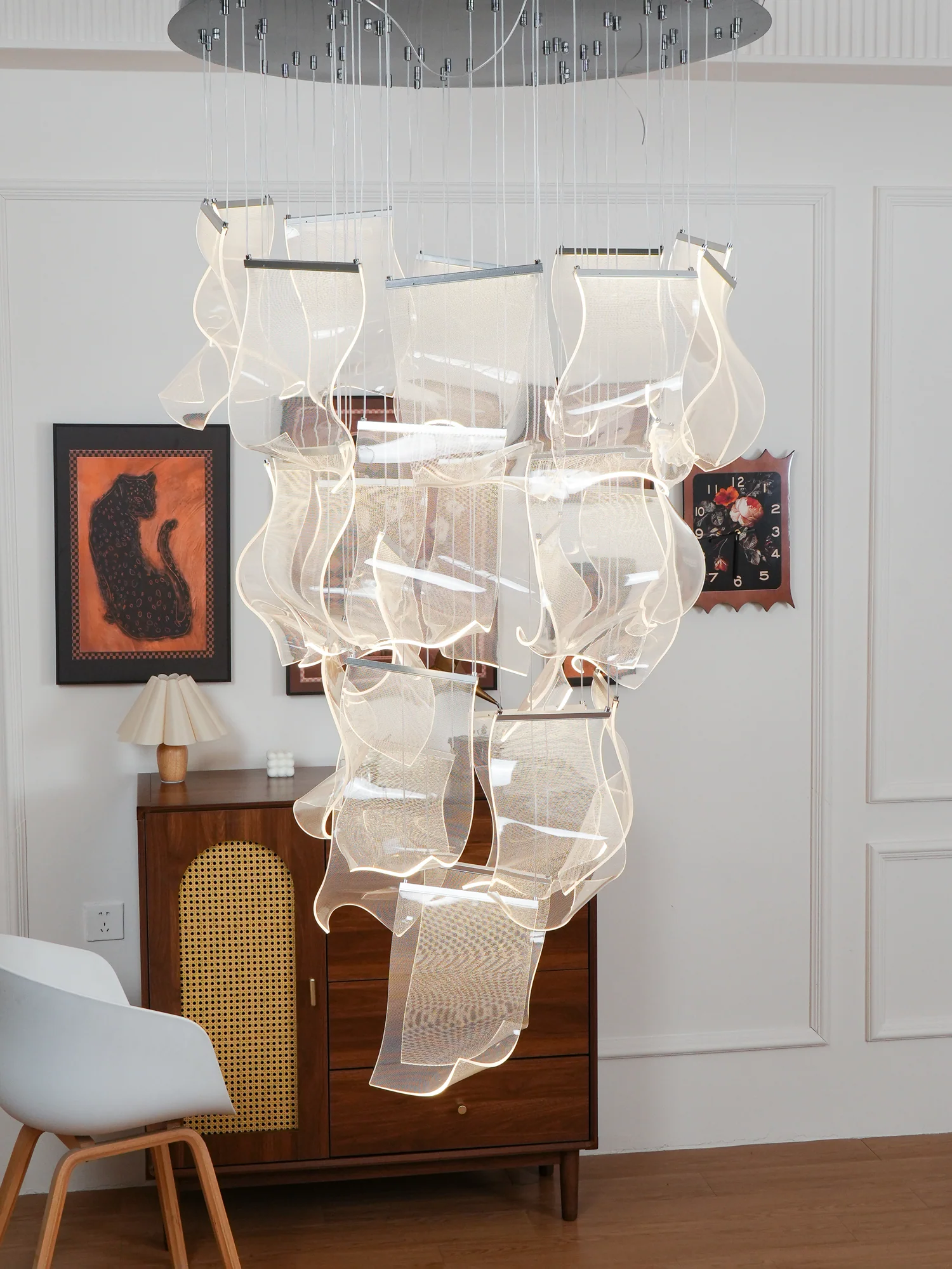Acrylic LED Chandelier - Image 54