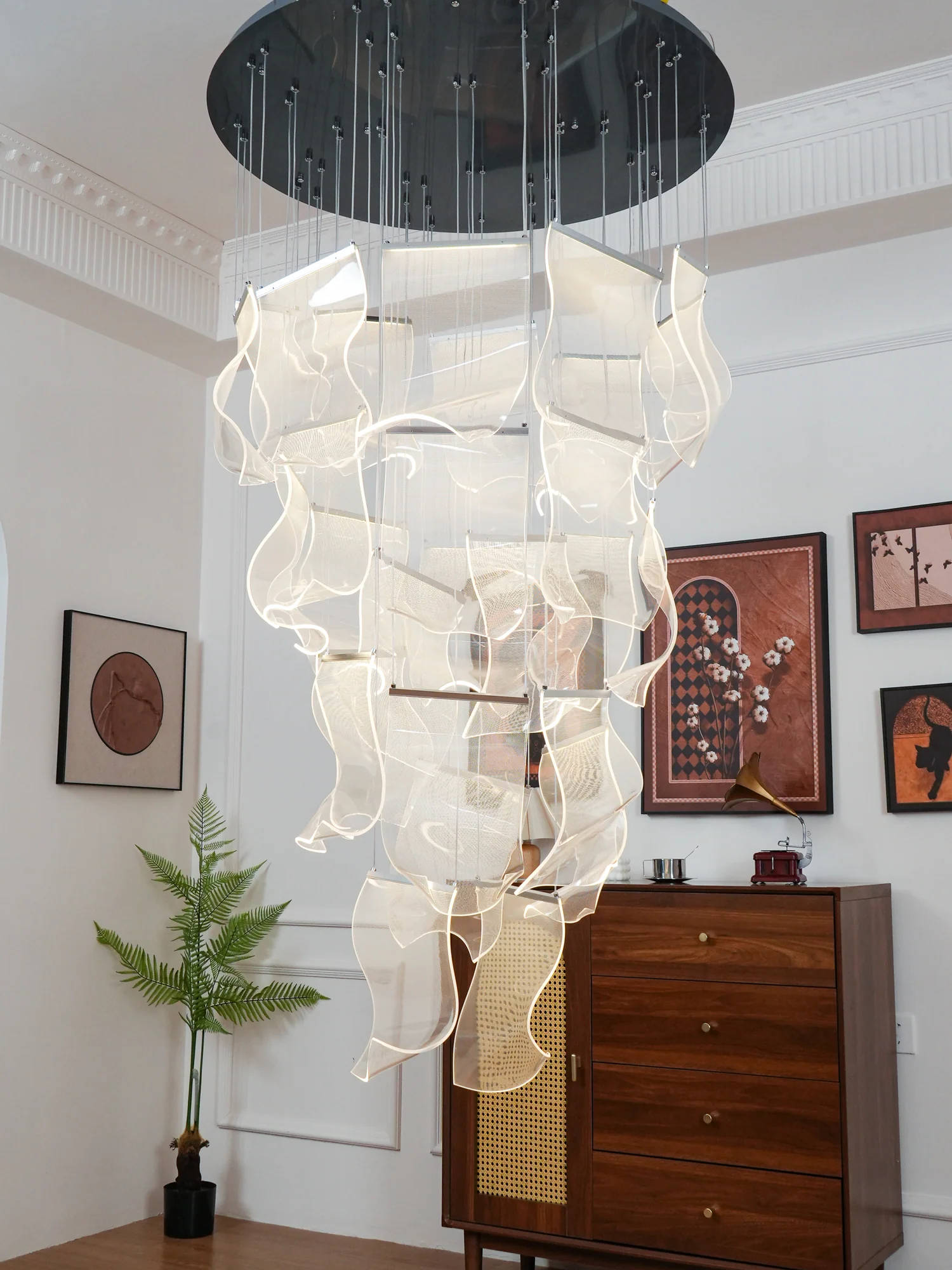 Acrylic LED Chandelier - Image 56