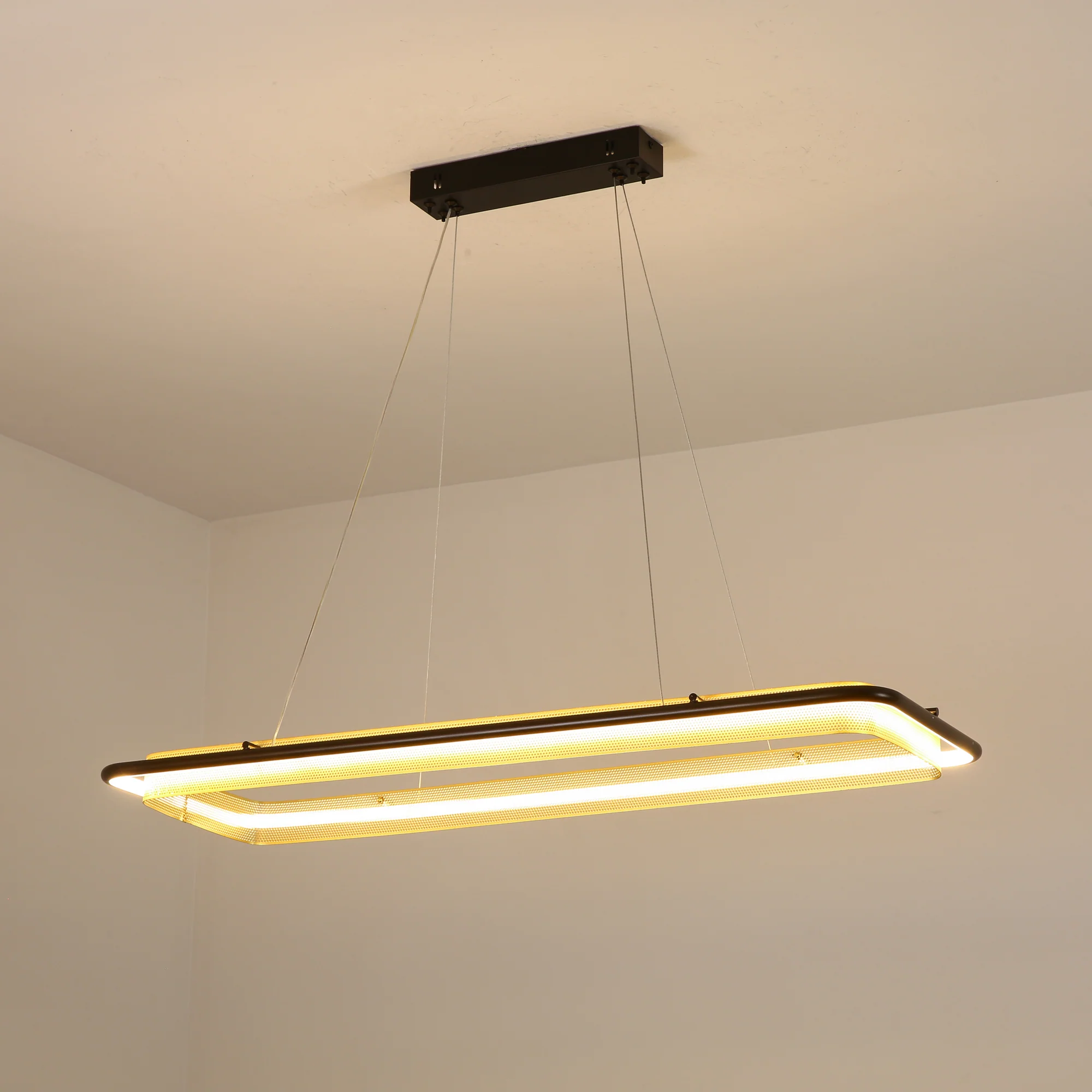 Acrylic LED Round Chandelier - Image 24