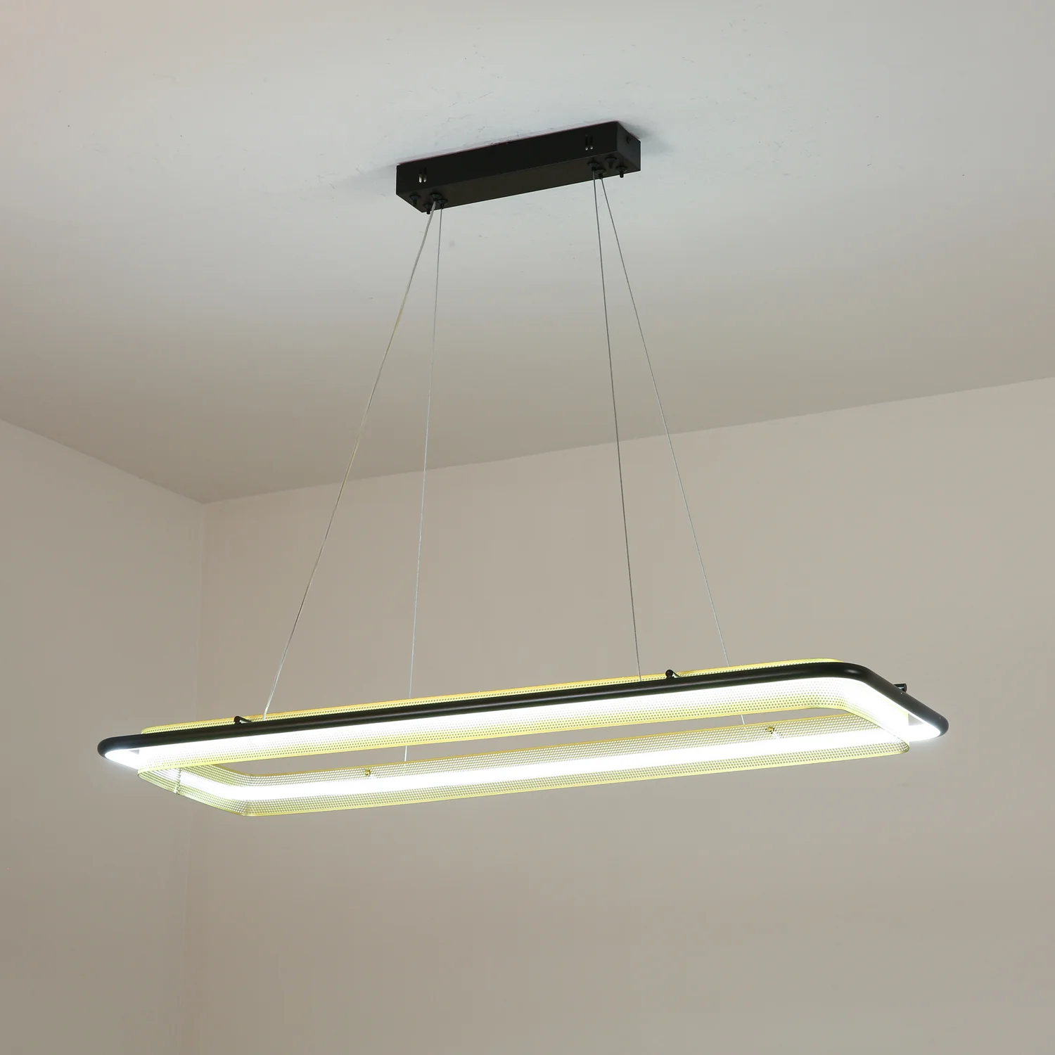 Acrylic LED Round Chandelier - Image 25
