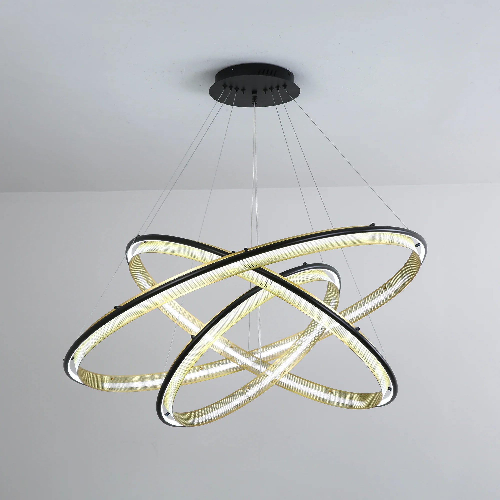 Acrylic LED Round Chandelier - Image 32