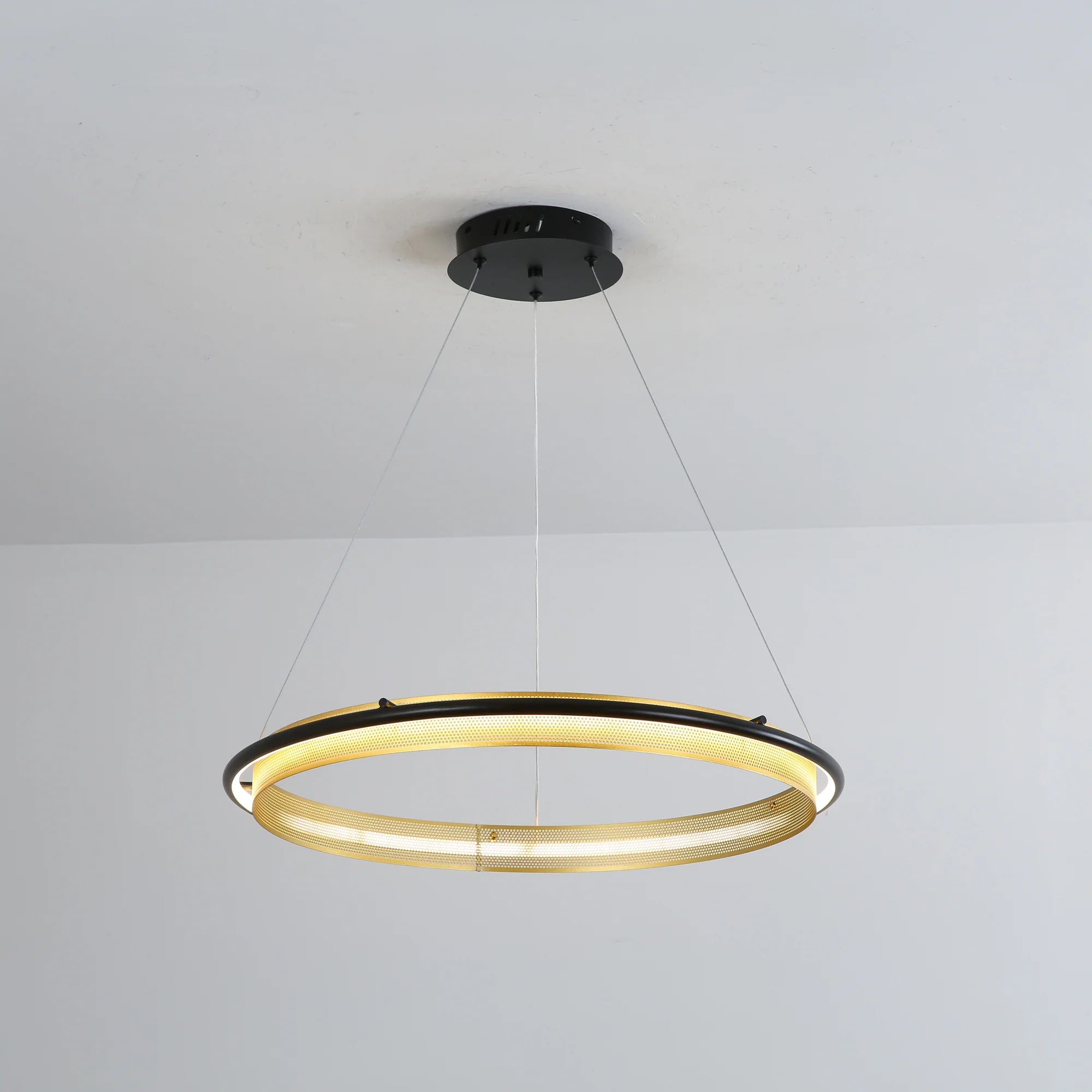 Acrylic LED Round Chandelier - Image 35