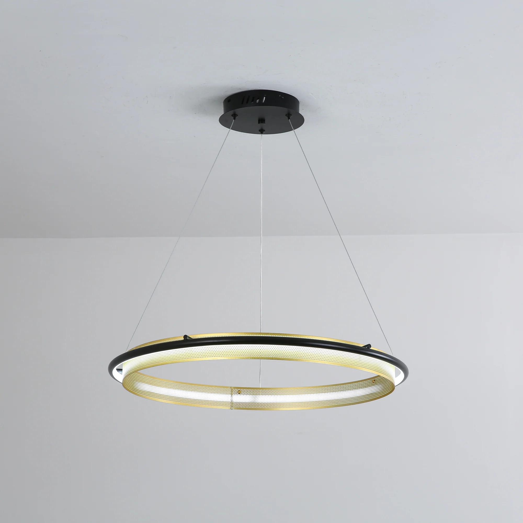 Acrylic LED Round Chandelier - Image 36