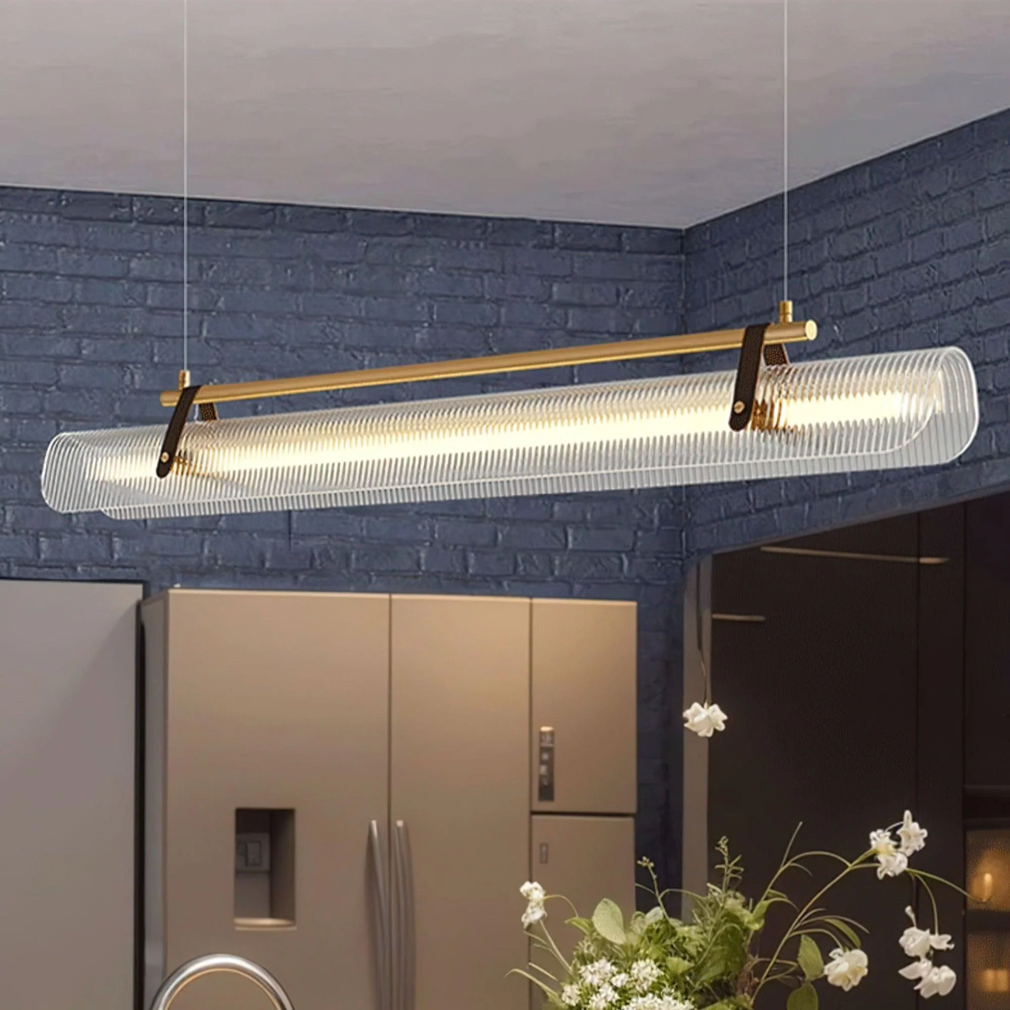 Acrylic Linear Chandelier - Image 39