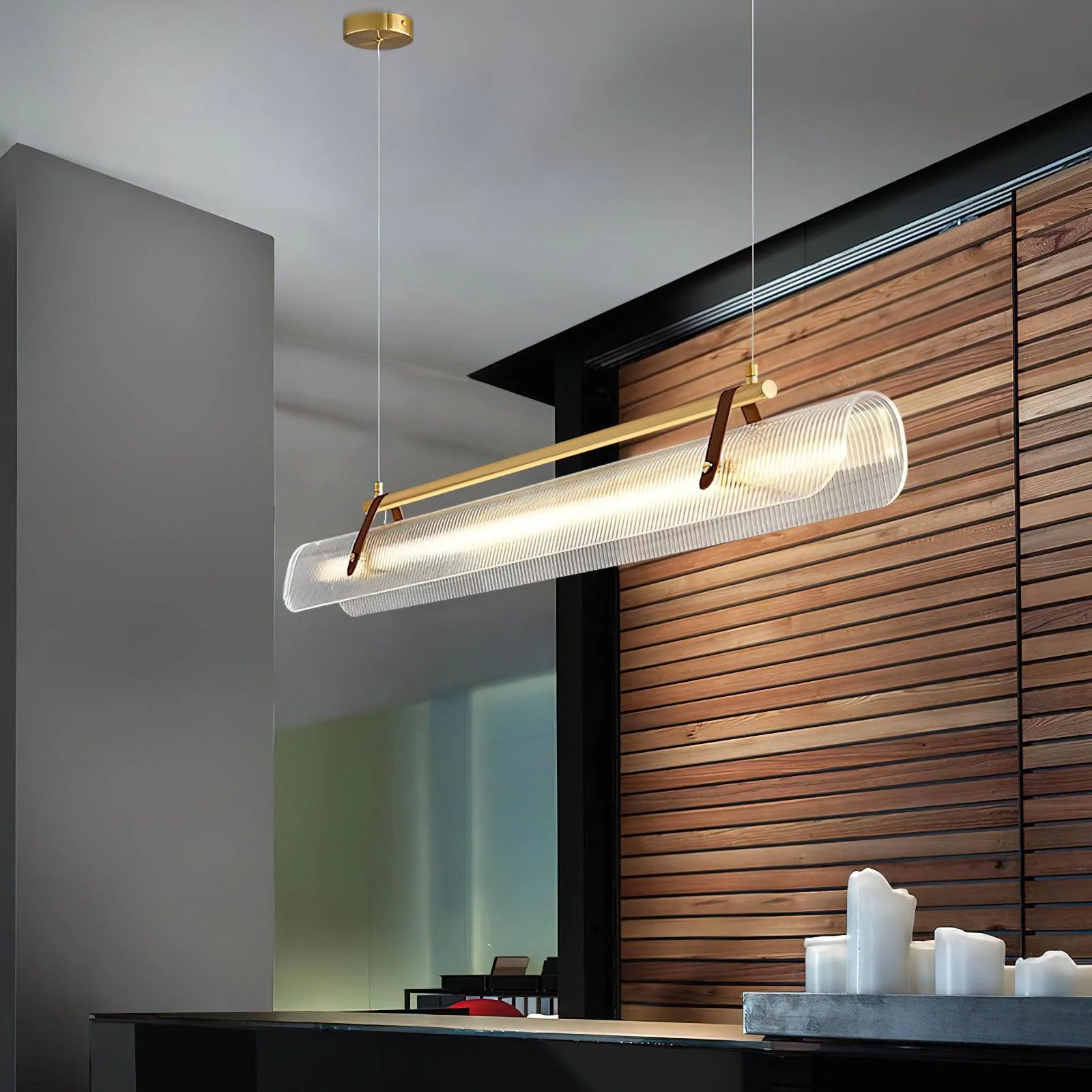 Acrylic Linear Chandelier - Image 40