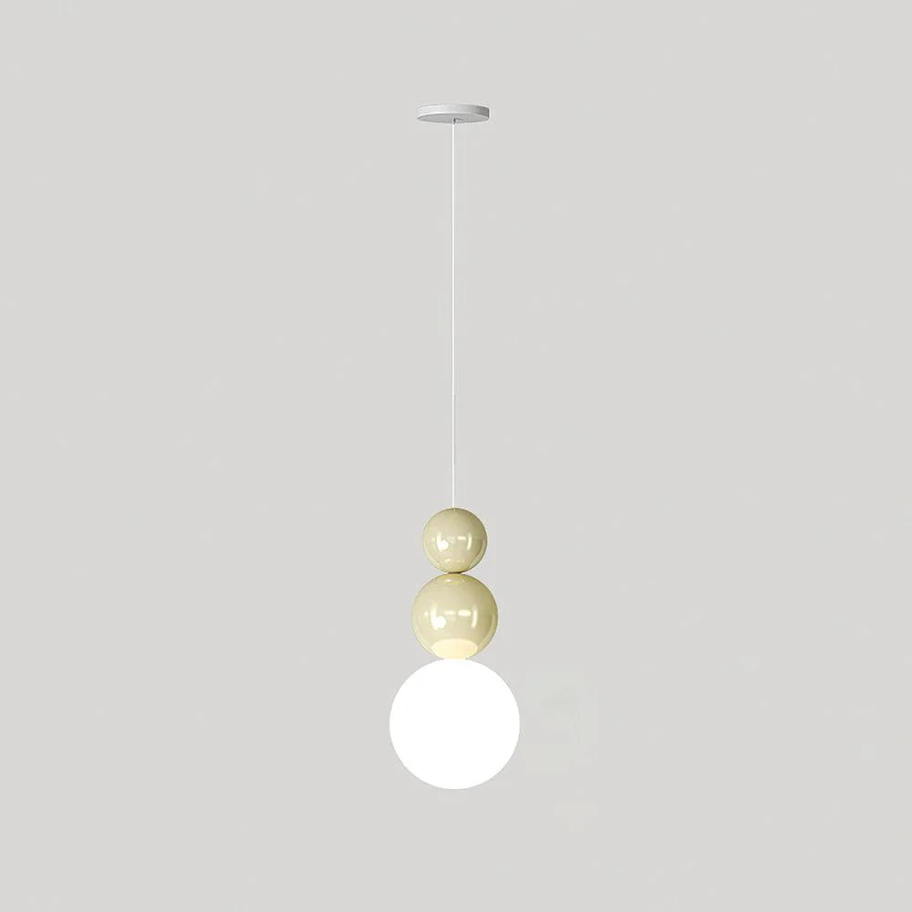 Acrylic Three Ball Pendant Lamp - Image 20