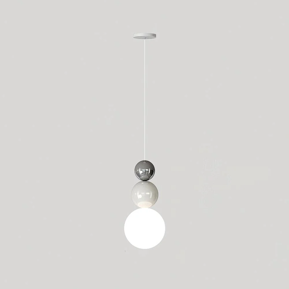 Acrylic Three Ball Pendant Lamp - Image 21