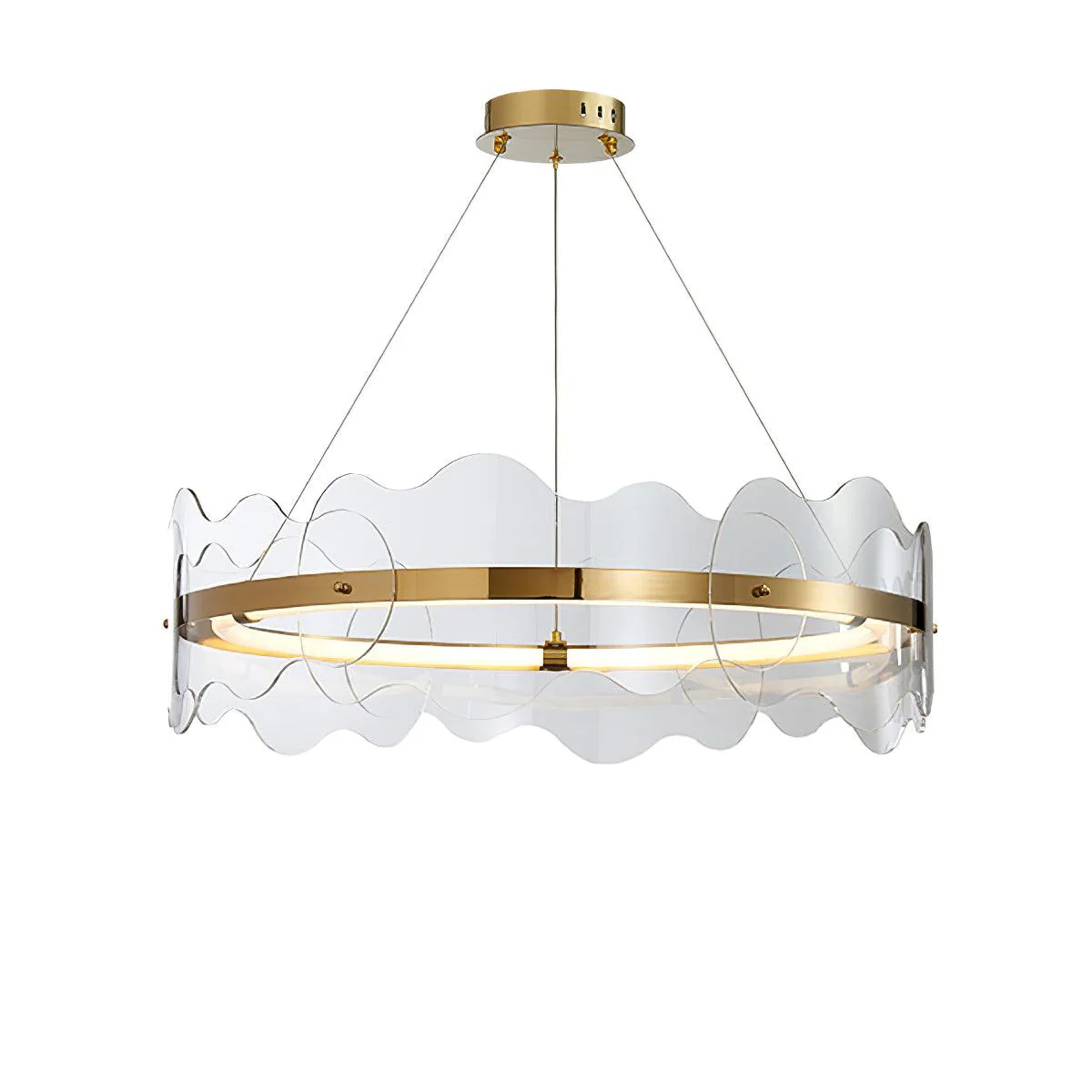 Acrylic Wave Chandelier - Image 27