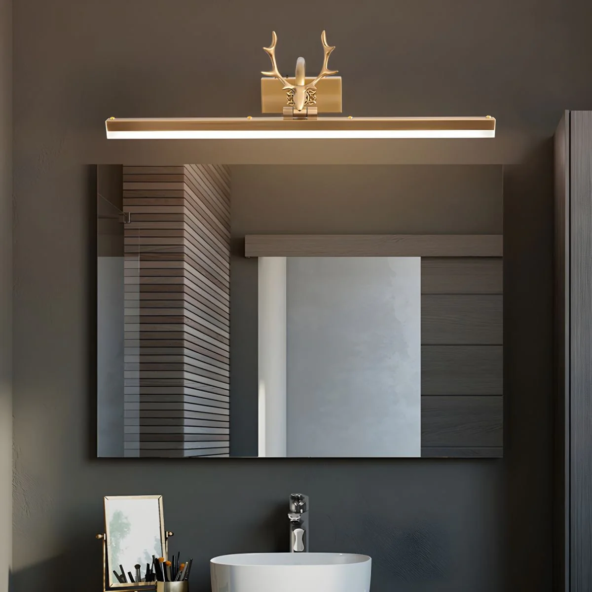 Adelaide Antler Wall Lamp - Image 11