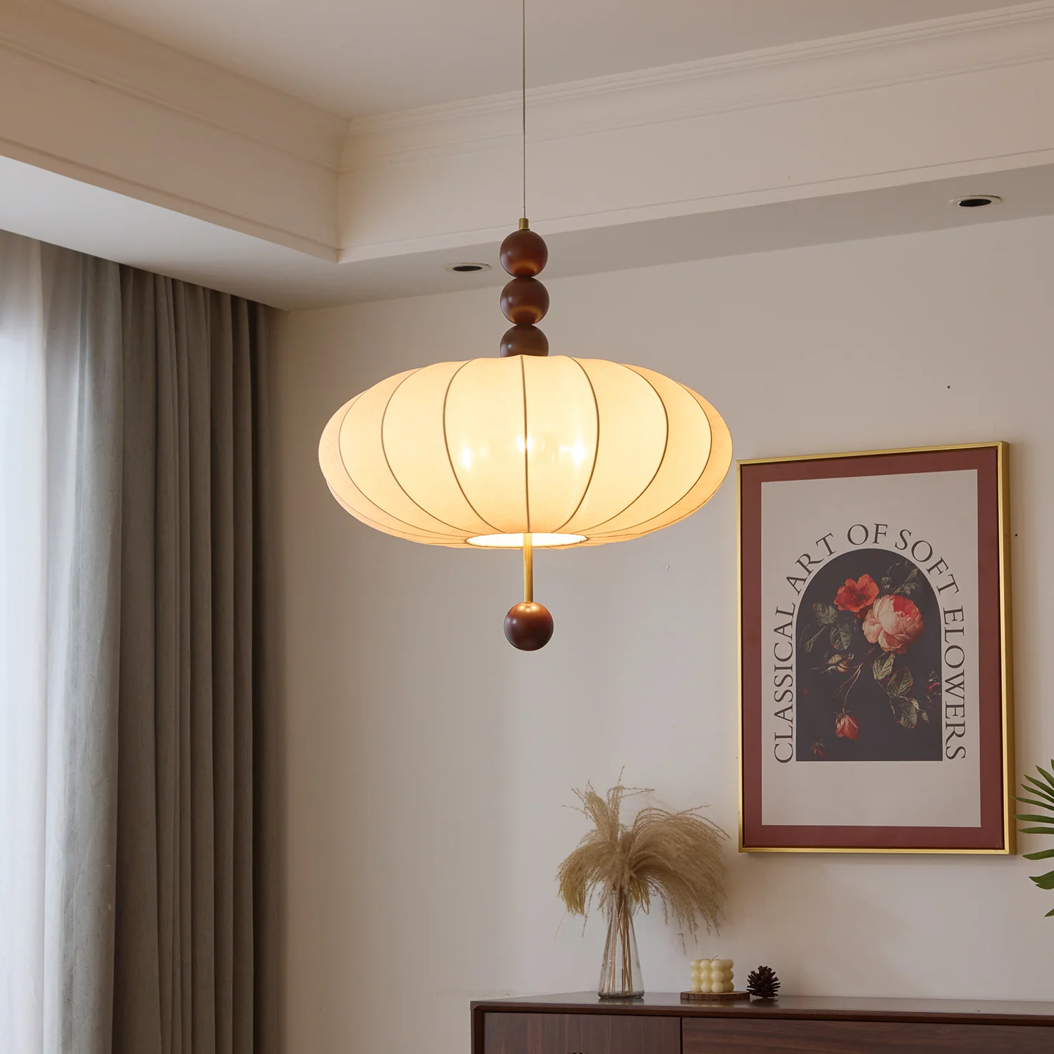 Adelaide Fabric Pendant Light - Image 17