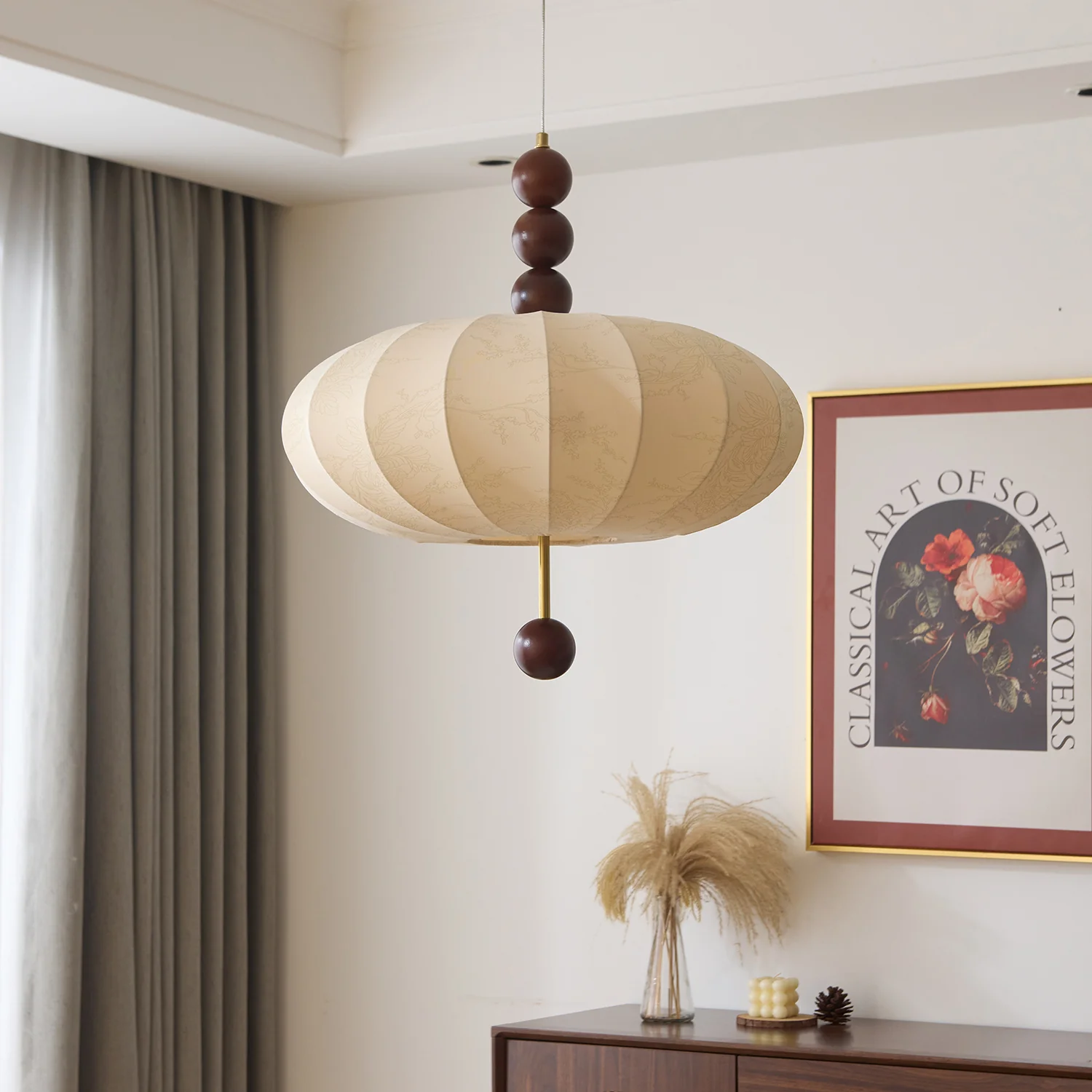 Adelaide Fabric Pendant Light - Image 20