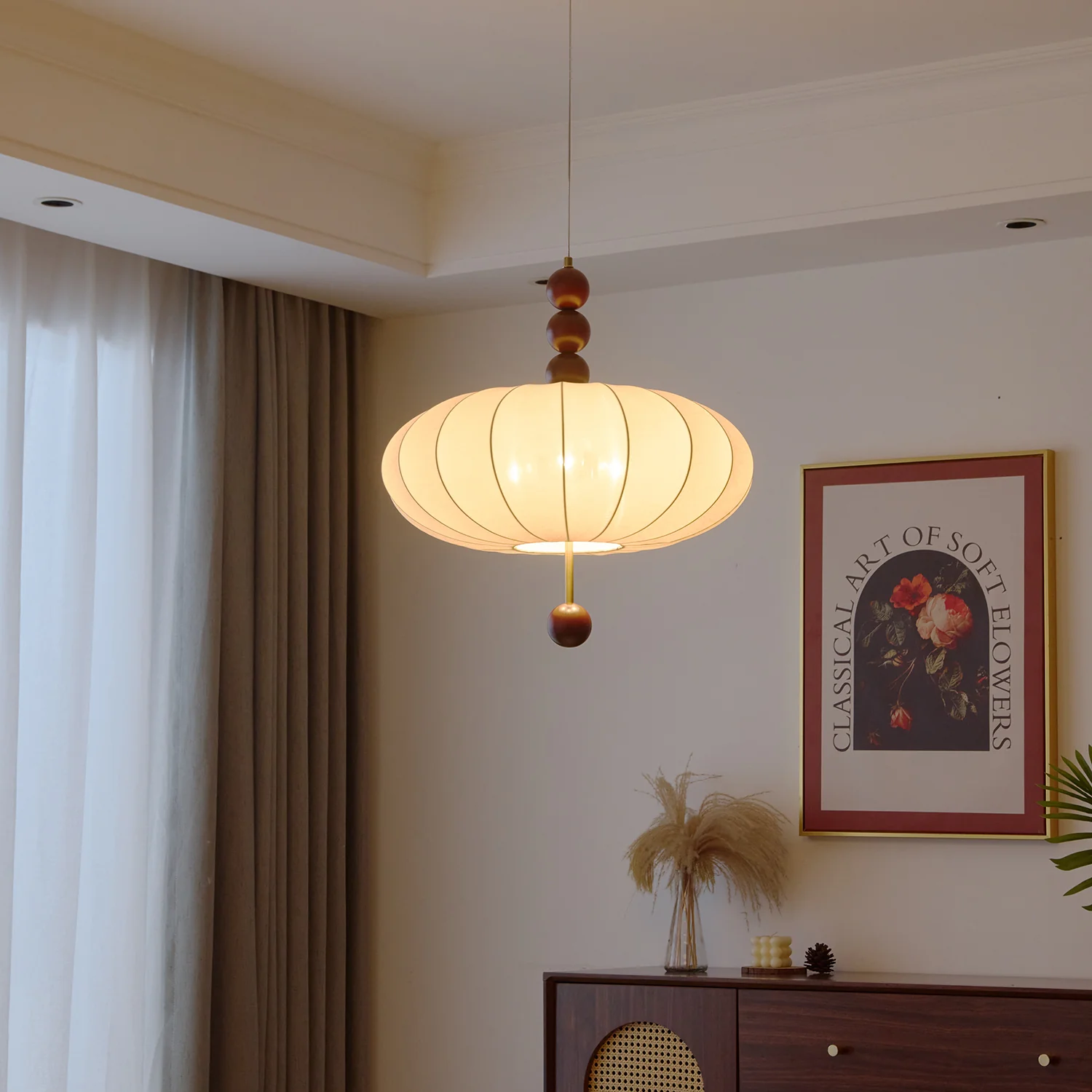 Adelaide Fabric Pendant Light - Image 23