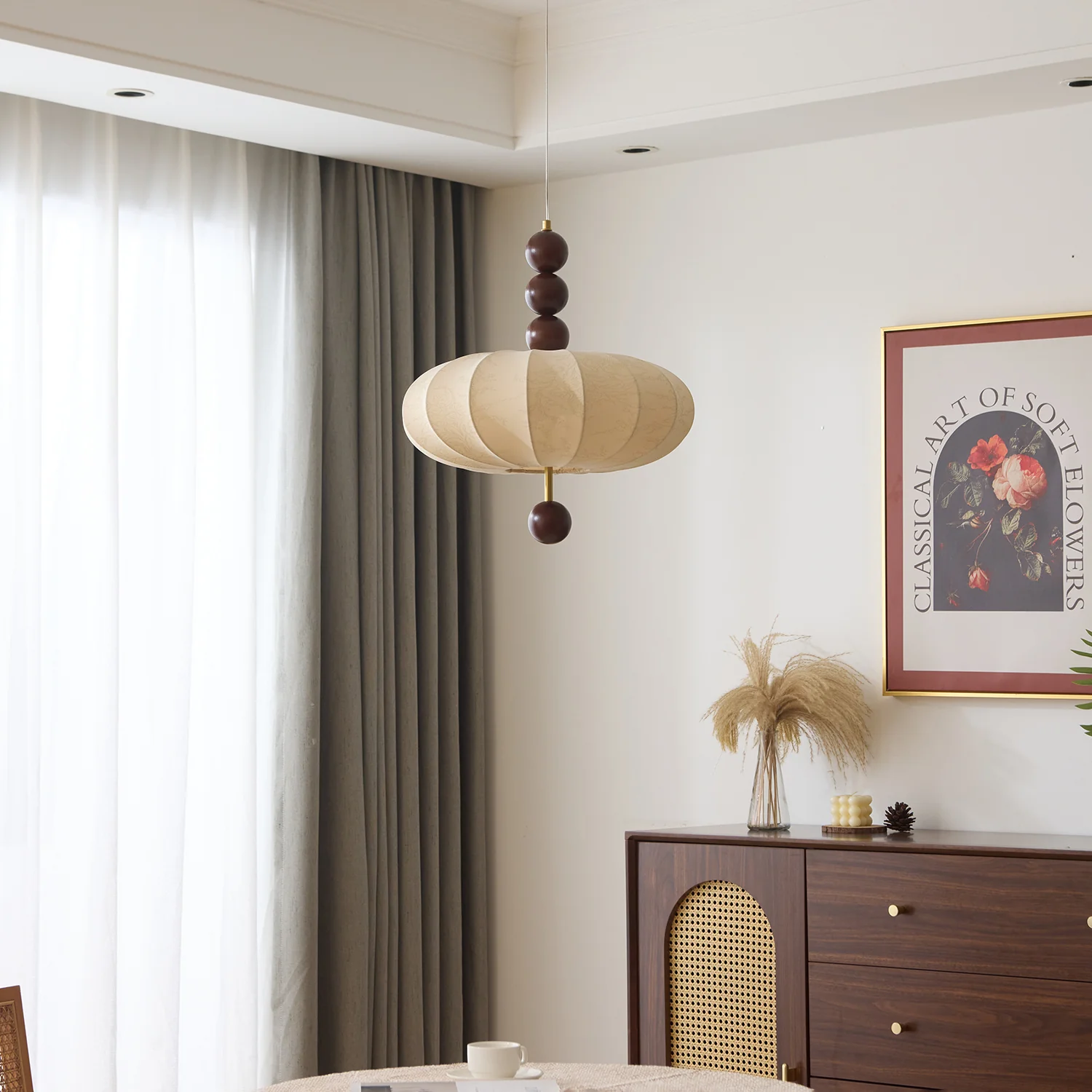 Adelaide Fabric Pendant Light - Image 25