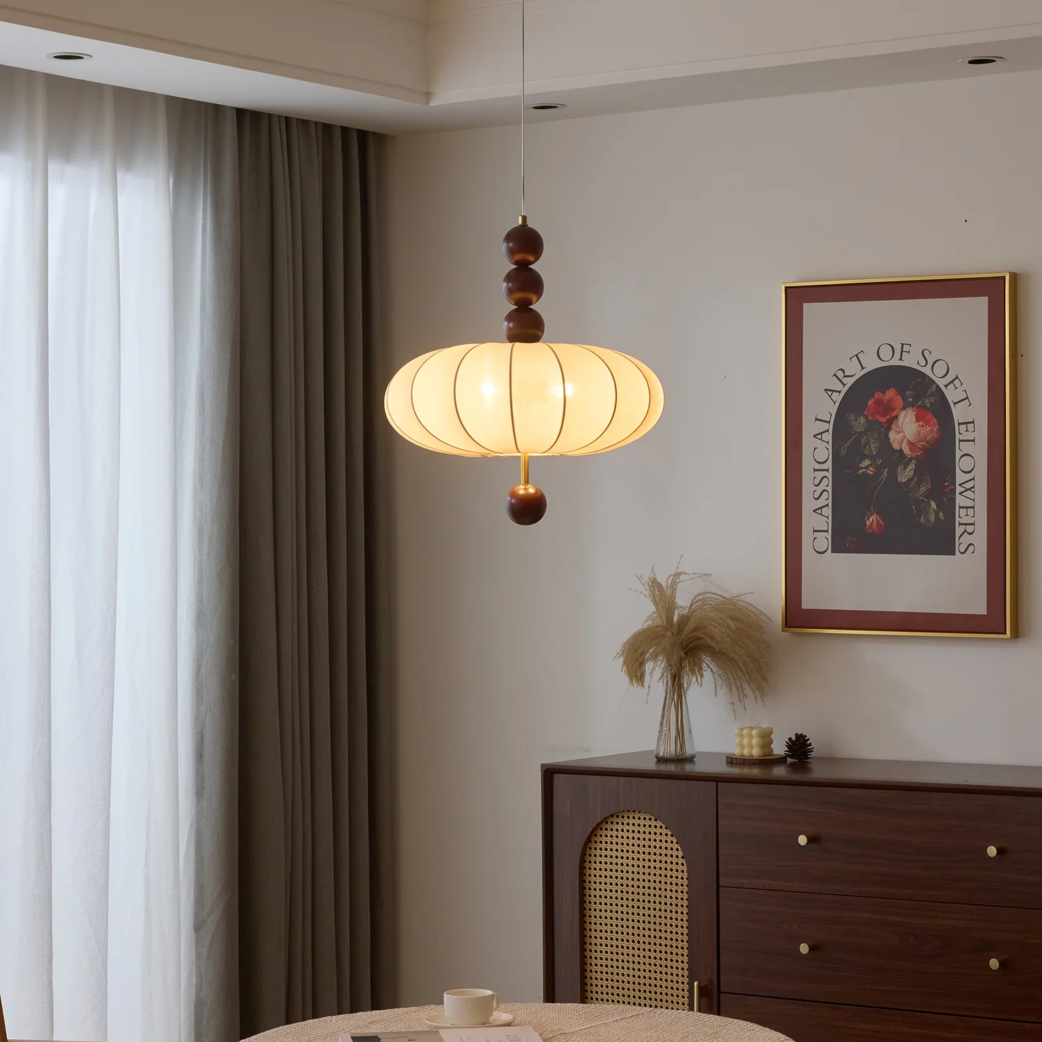 Adelaide Fabric Pendant Light - Image 29