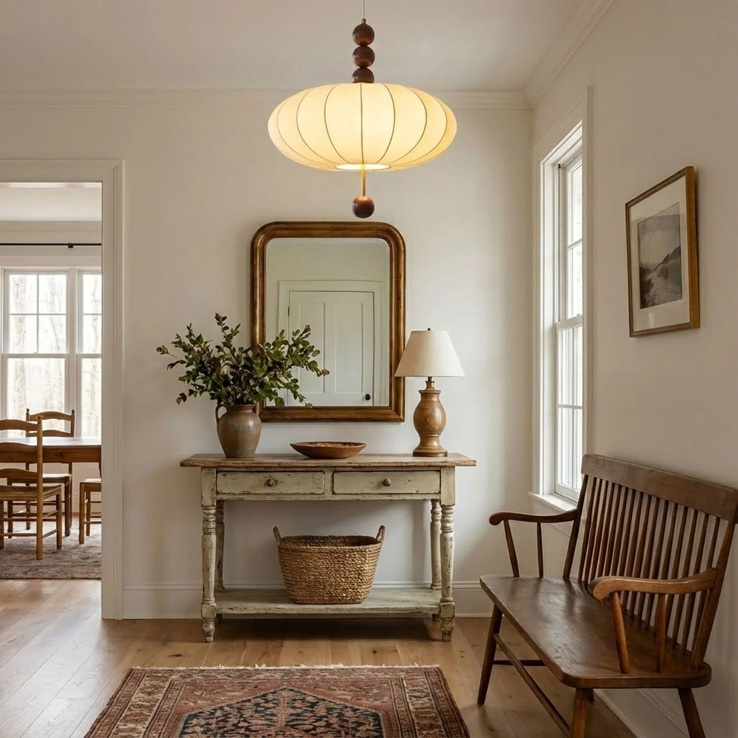 Adelaide Fabric Pendant Light - Image 4