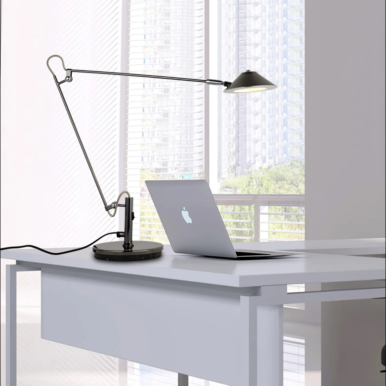 Adjustable Black Office Task Lamp - Image 23