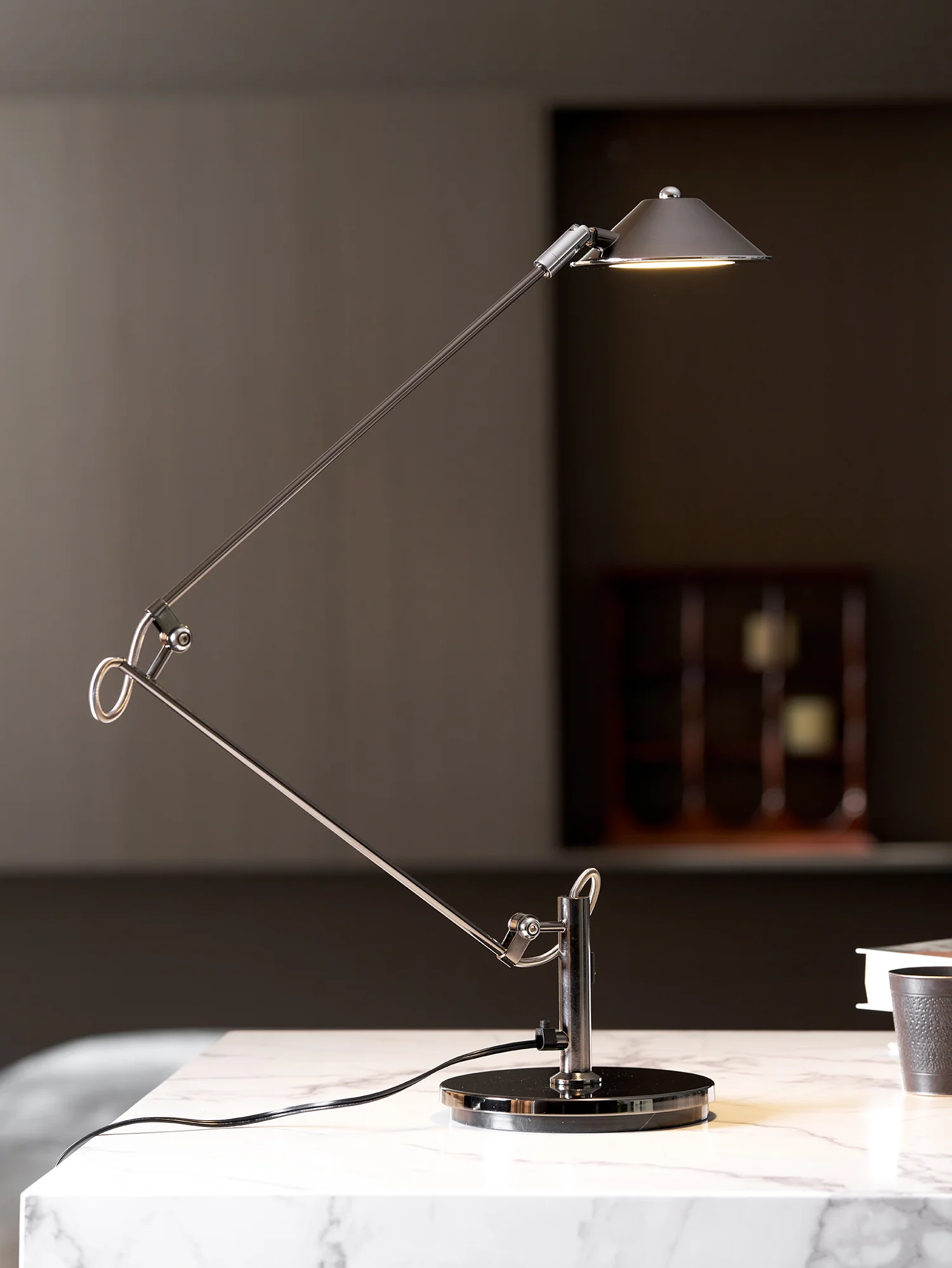 Adjustable Black Office Task Lamp - Image 30