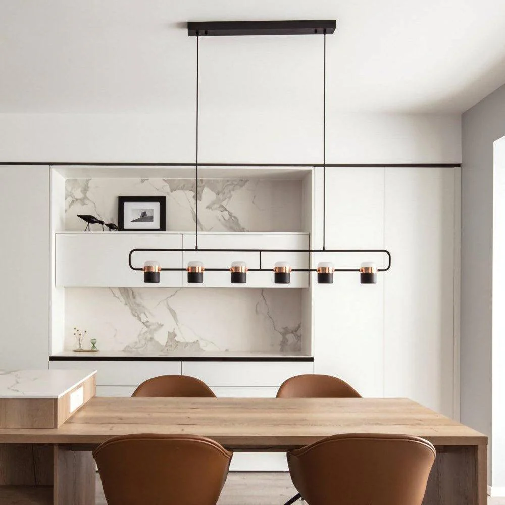 Adjustable Glass Pendant Light - Image 15