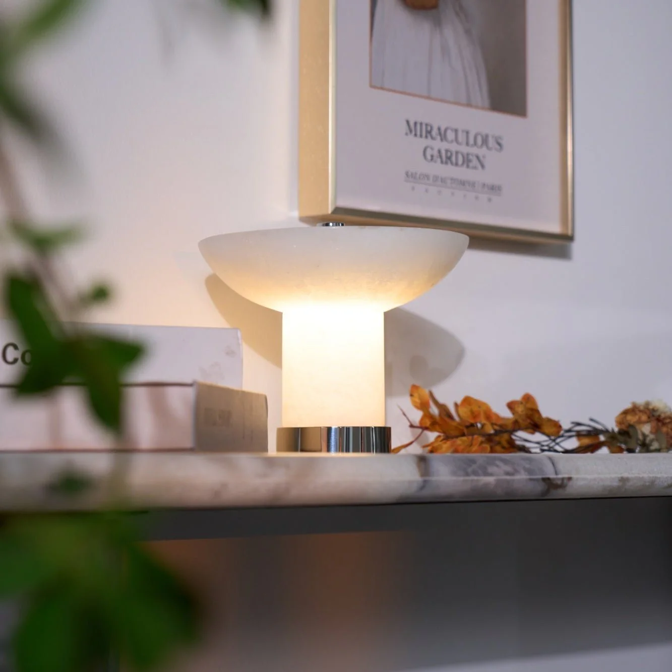 Aeralith Rechargeable Alabaster Table Lamp - Image 6