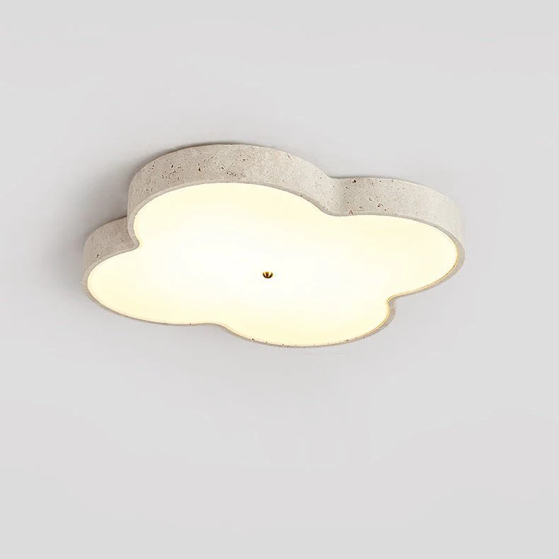 Aethel Cloud Travertine Ceiling Lamp - Image 4