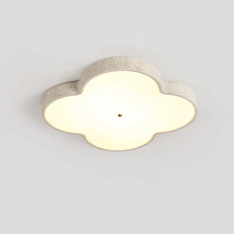 Aethel Cloud Travertine Ceiling Lamp - Image 5