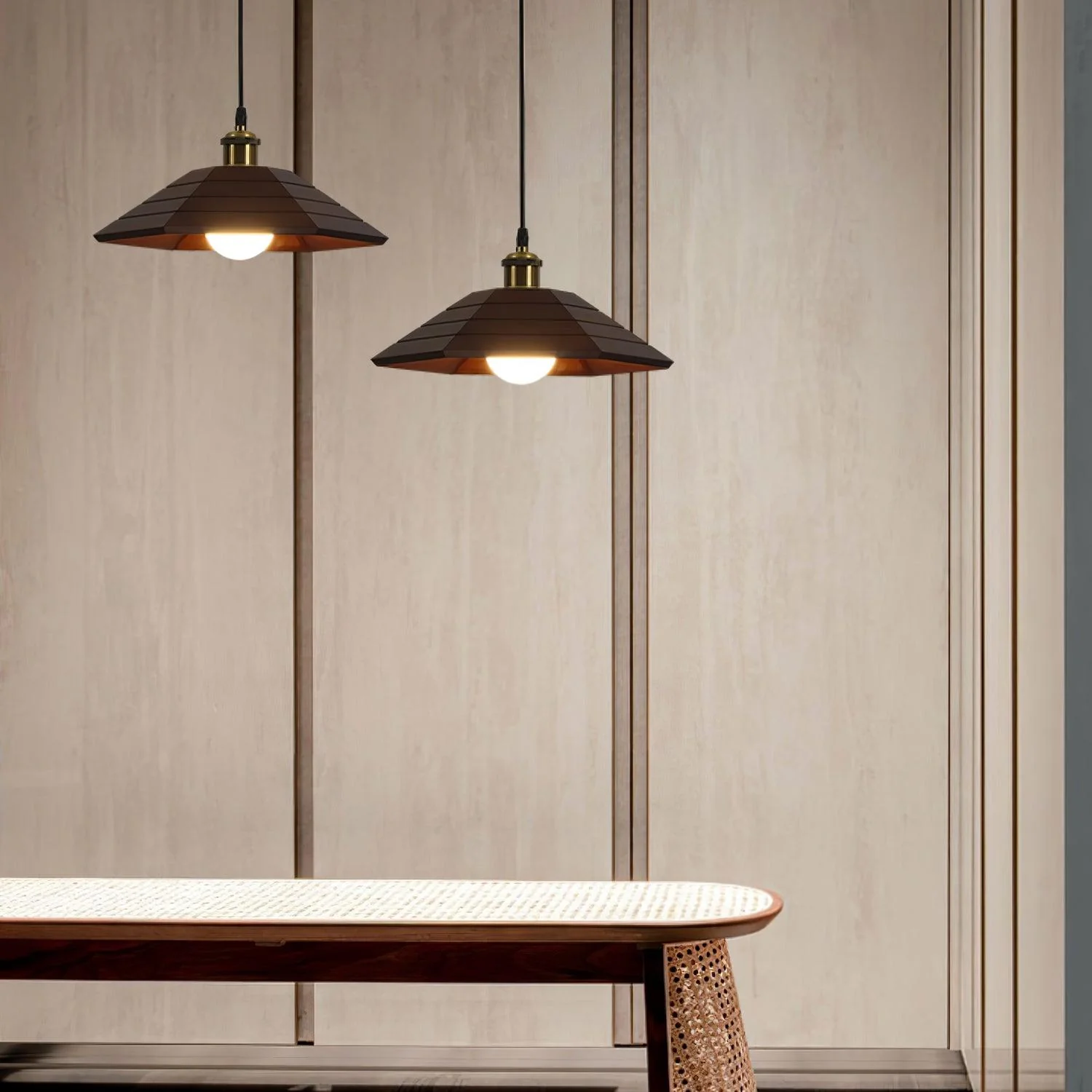 Aeyee Wood Pendant Light - Image 8