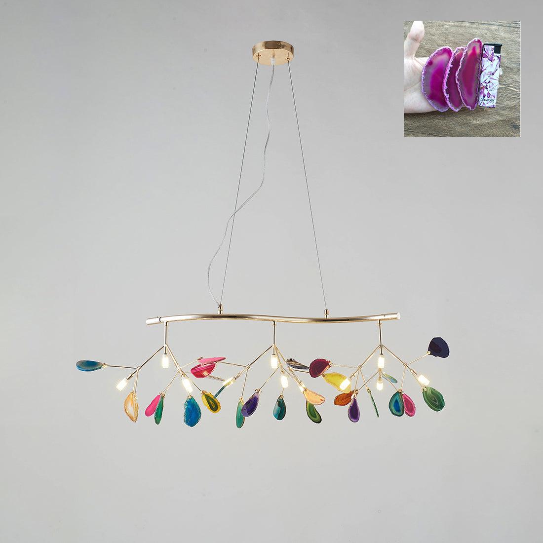 Agate Flake Chandelier - Image 102