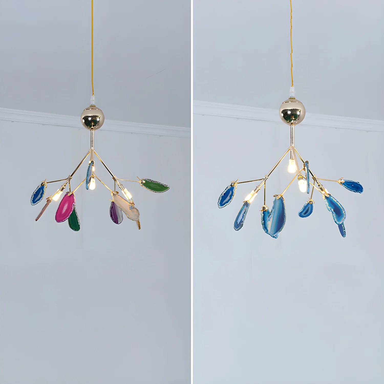 Agate Flake Chandelier - Image 112