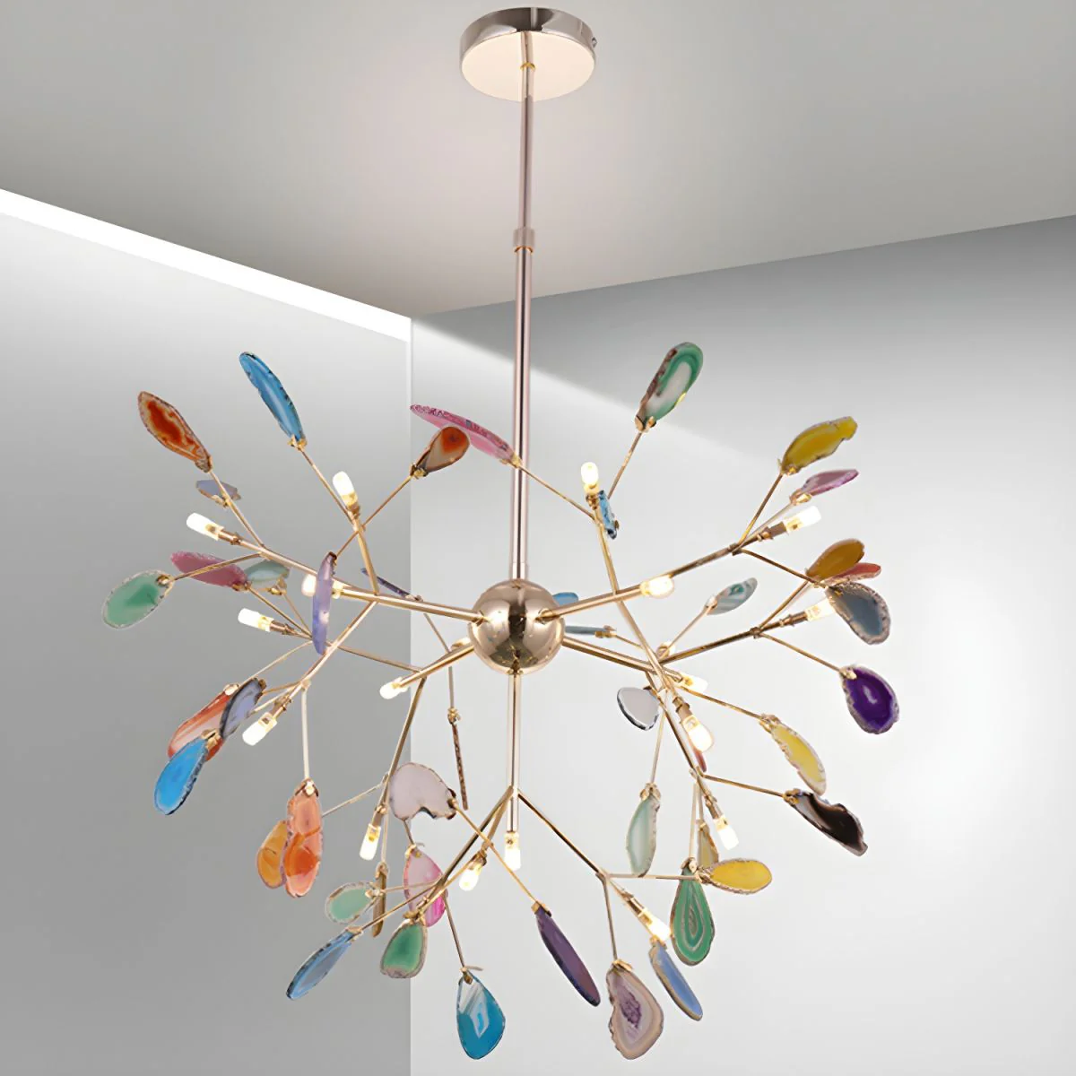 Agate Flake Chandelier - Image 120