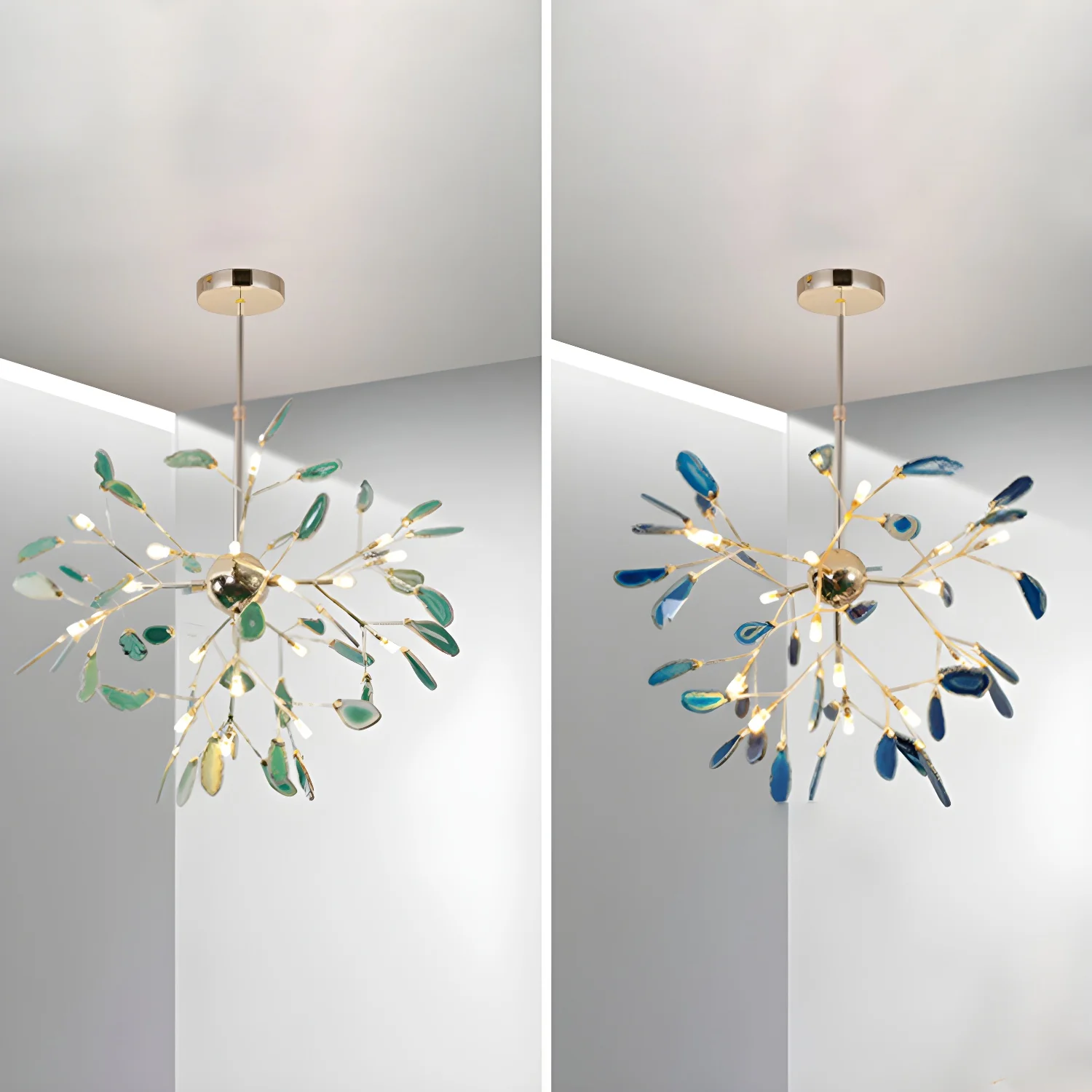 Agate Flake Chandelier - Image 121