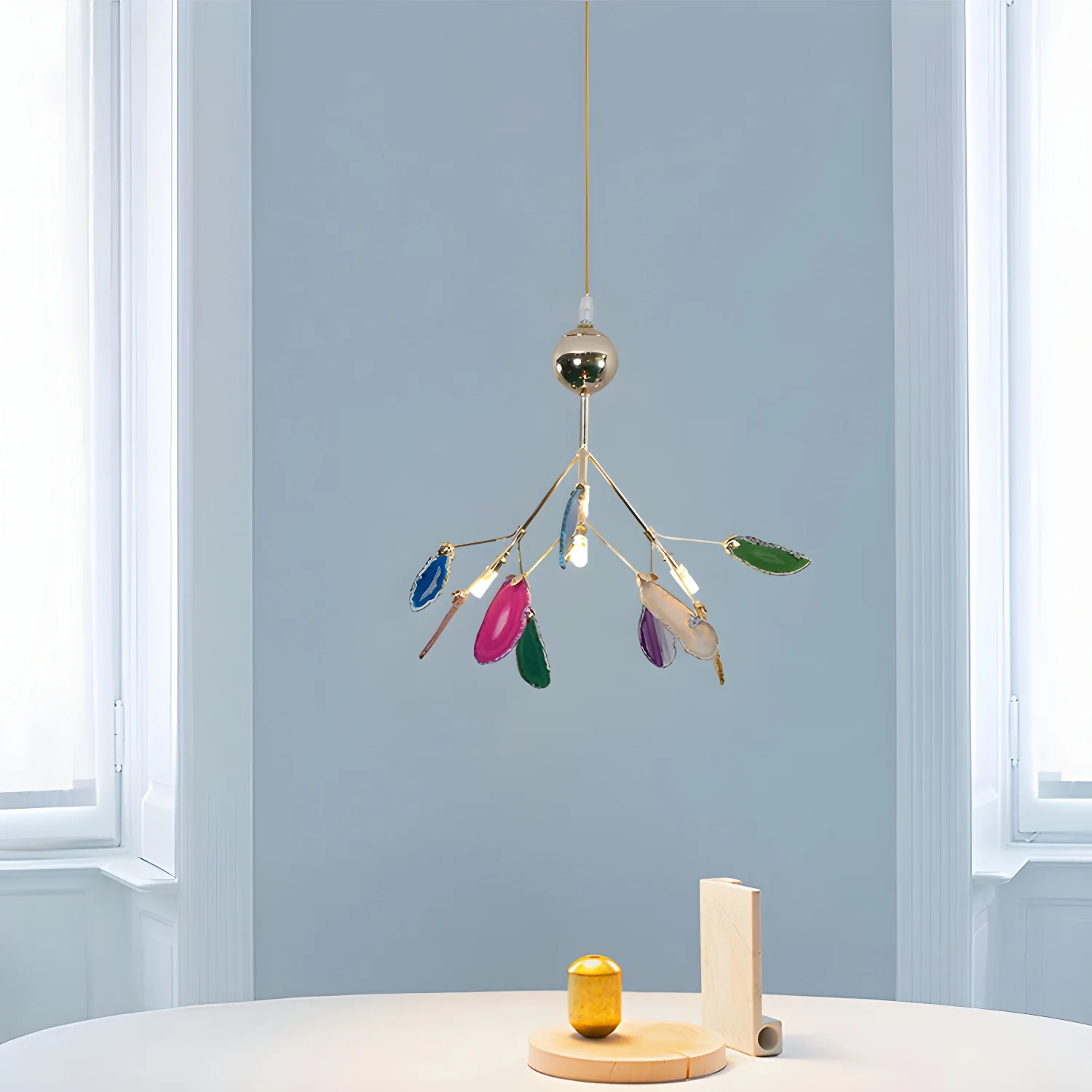 Agate Flake Chandelier - Image 124