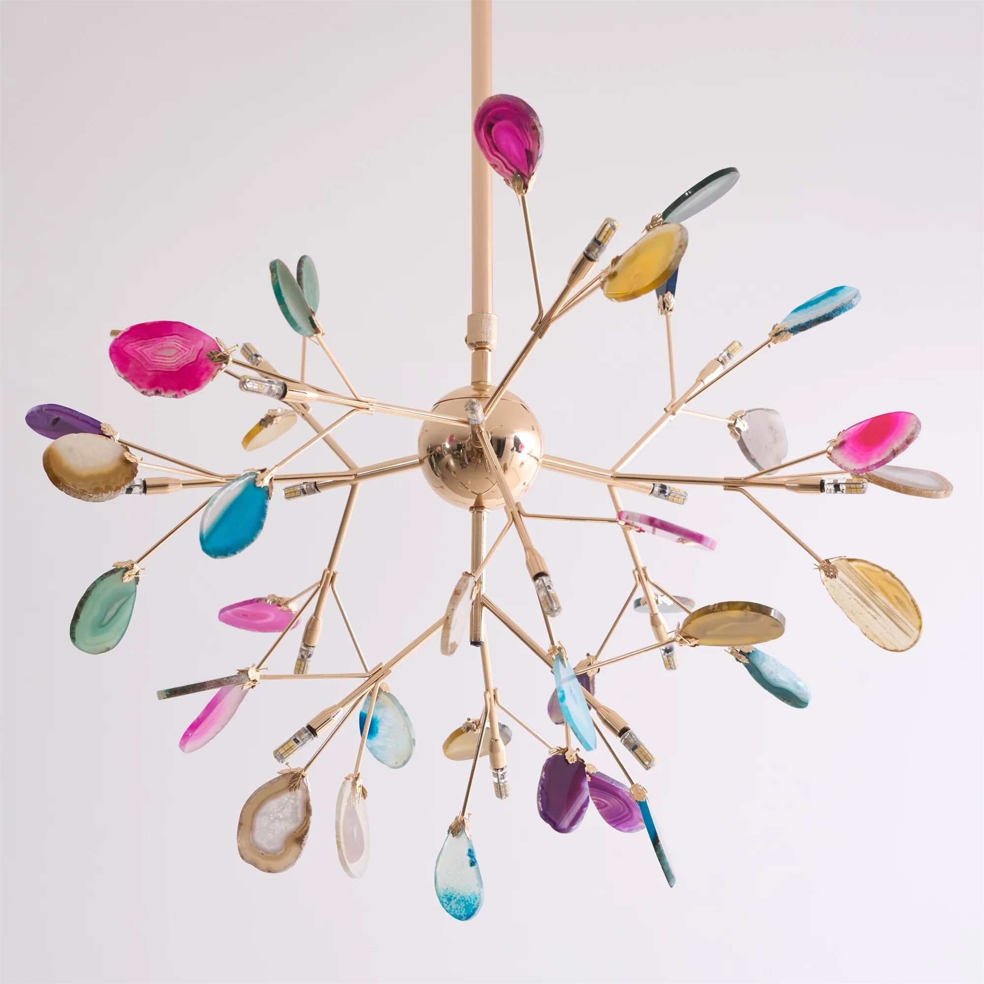 Agate Flake Chandelier - Image 126