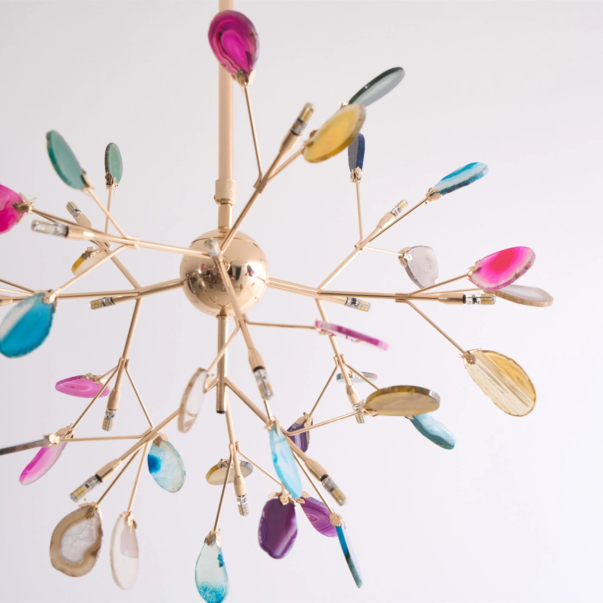 Agate Flake Chandelier - Image 130
