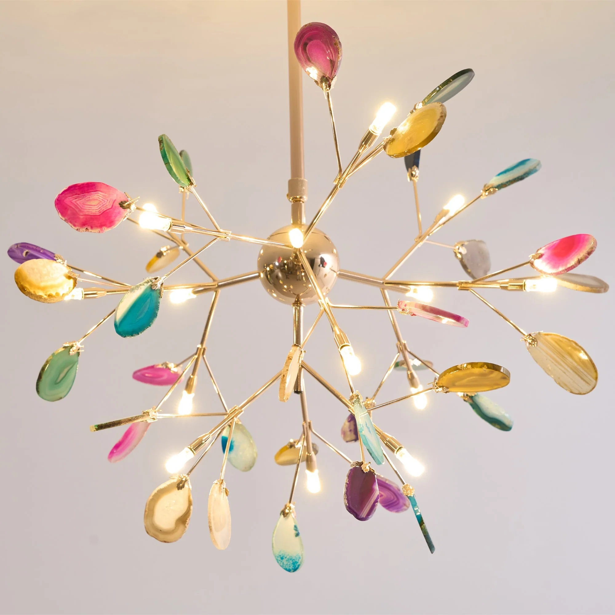 Agate Flake Chandelier - Image 131