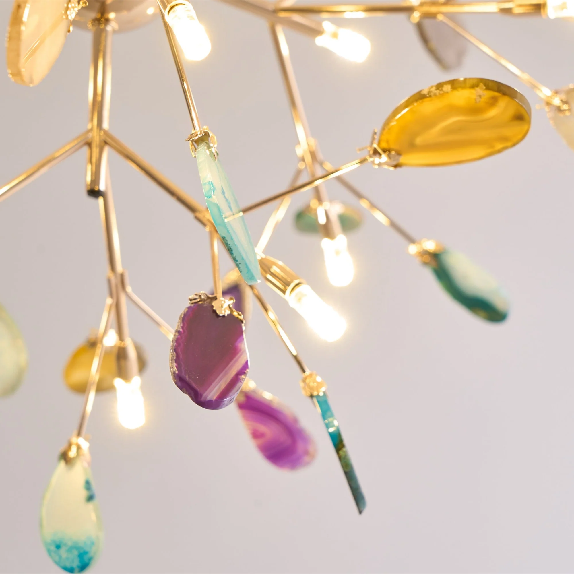 Agate Flake Chandelier - Image 132
