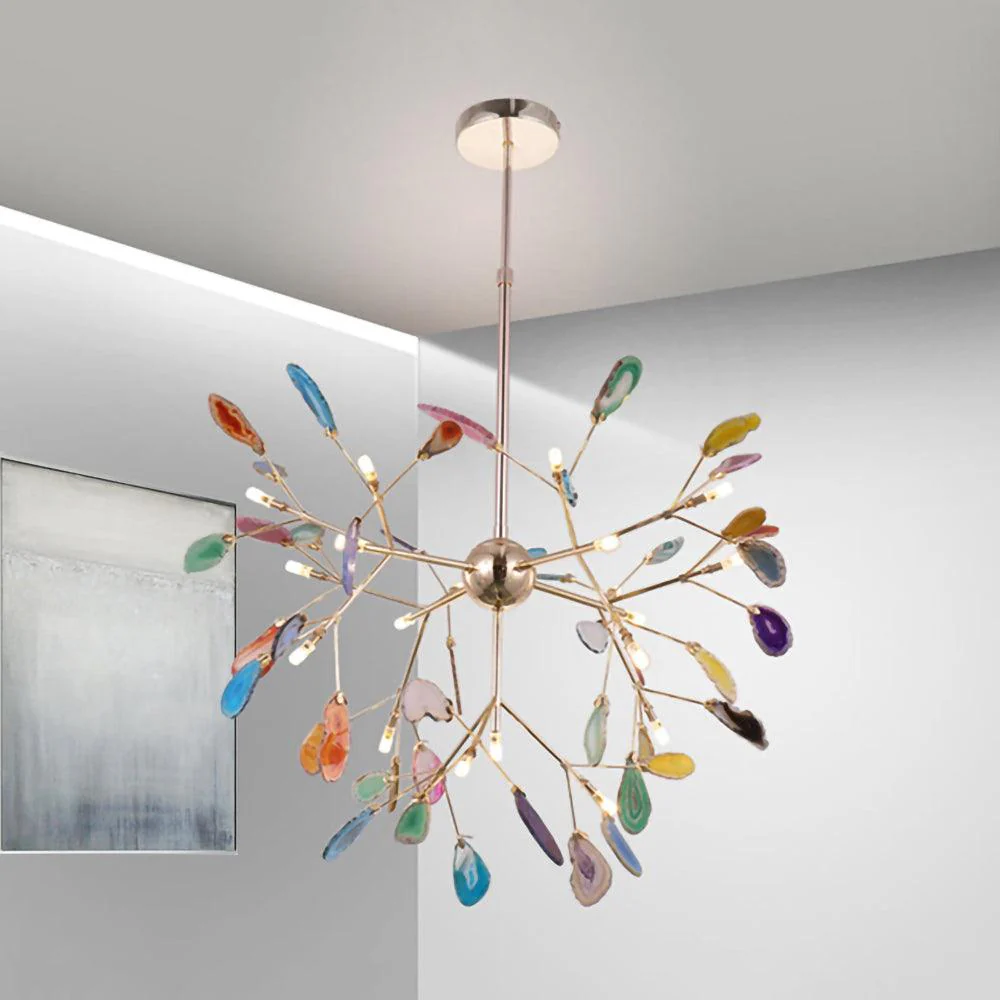 Agate Flake Chandelier - Image 14