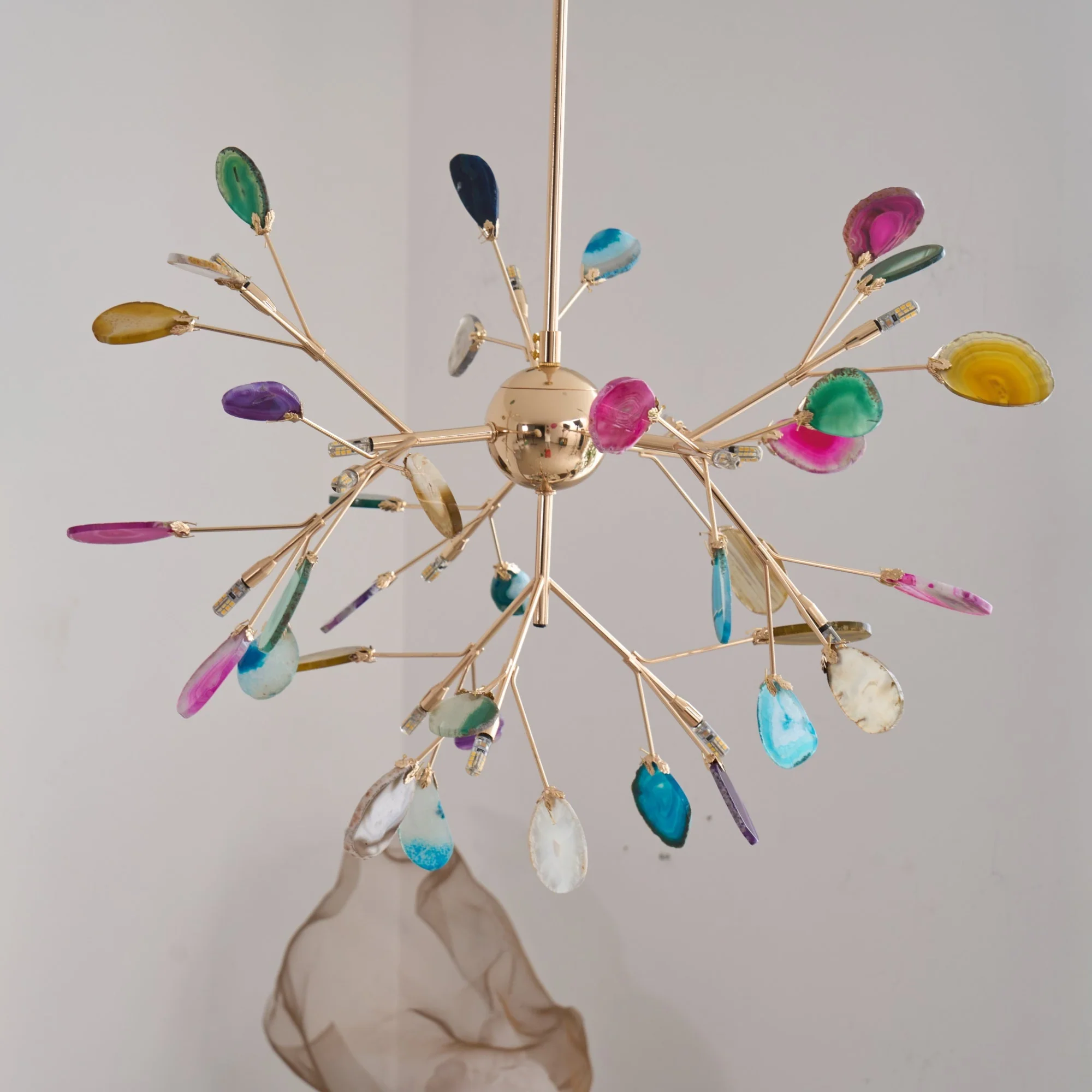 Agate Flake Chandelier - Image 141