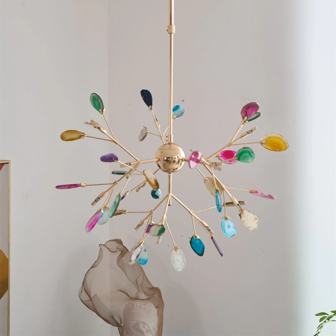 Agate Flake Chandelier - Image 143
