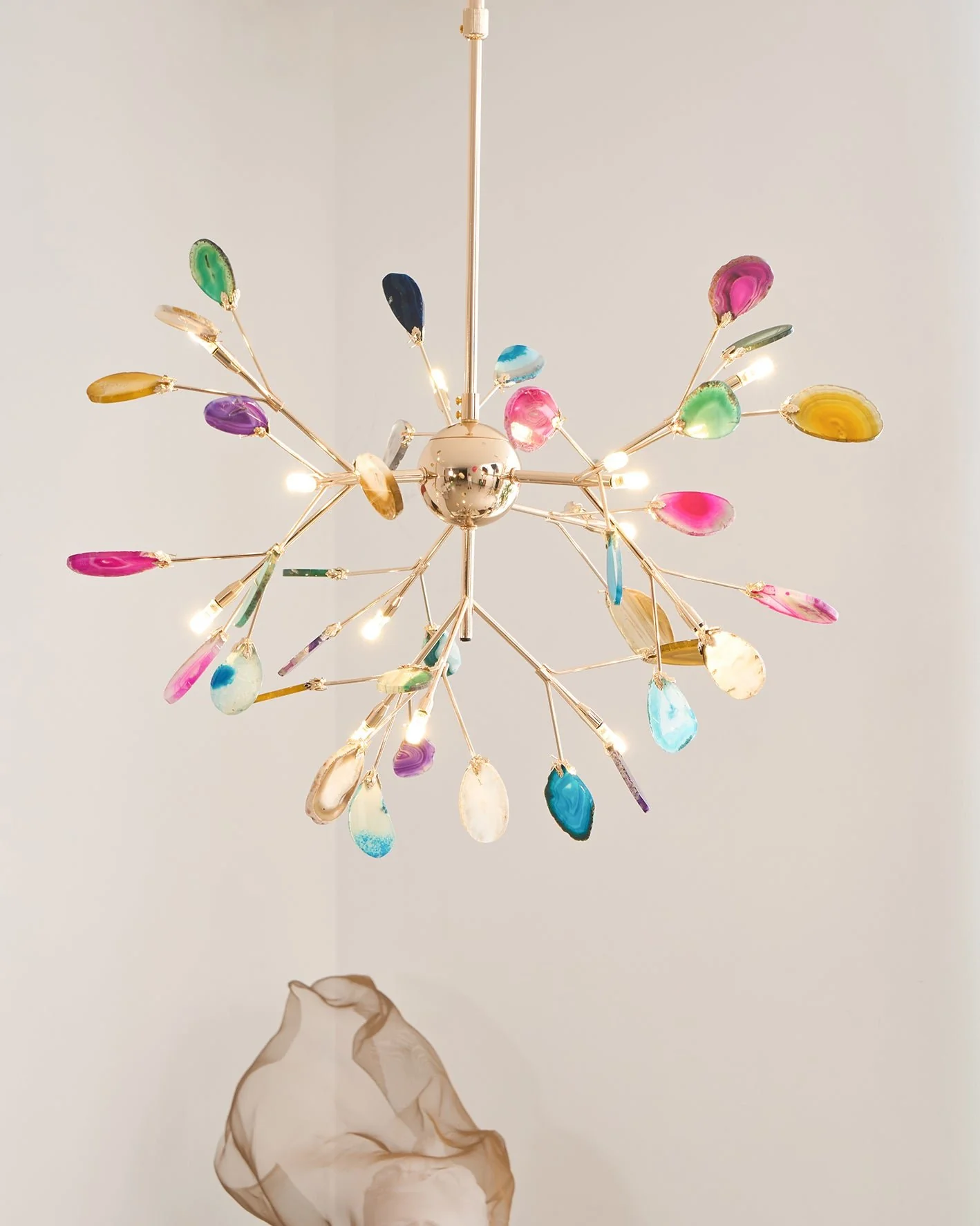Agate Flake Chandelier - Image 145