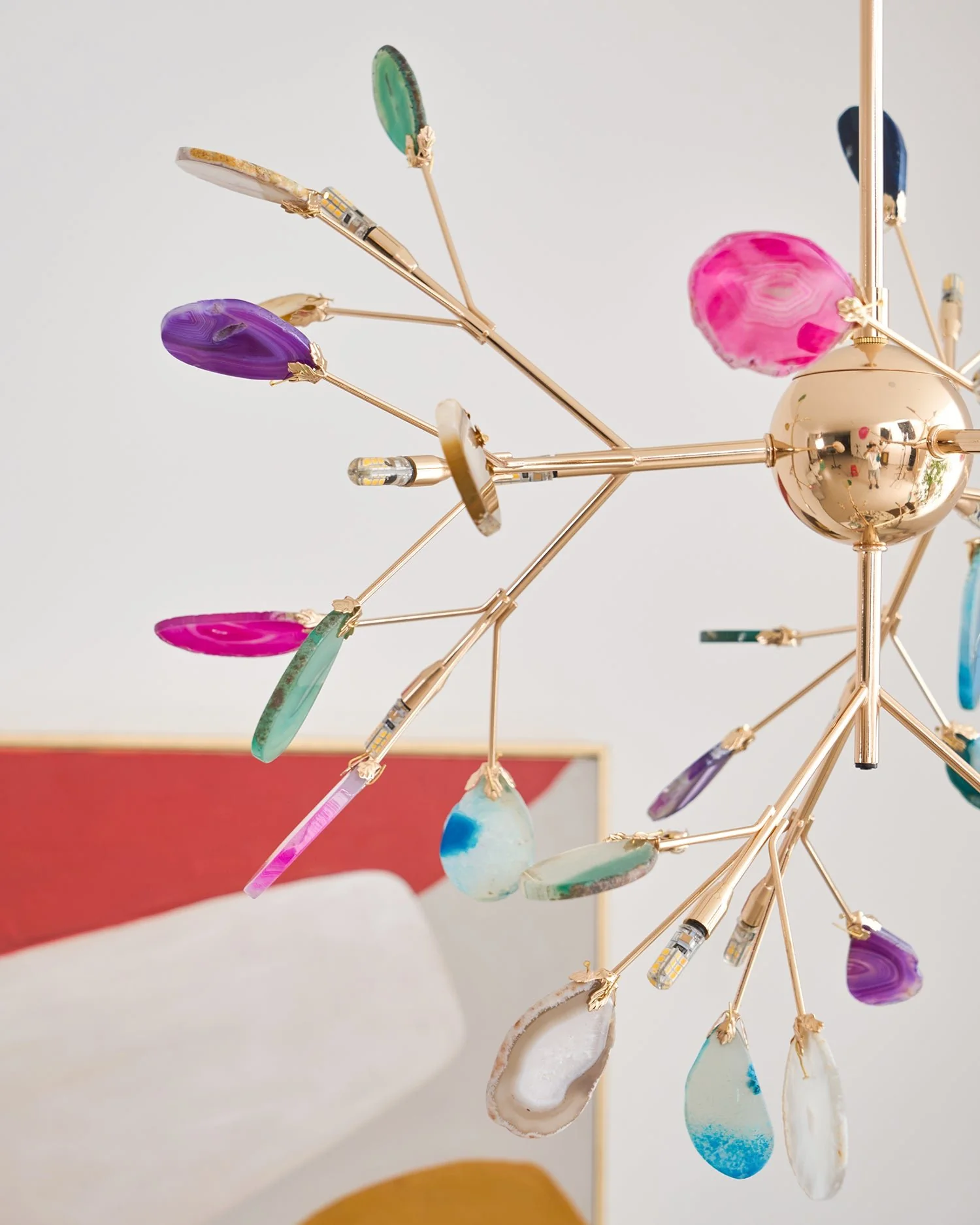 Agate Flake Chandelier - Image 148