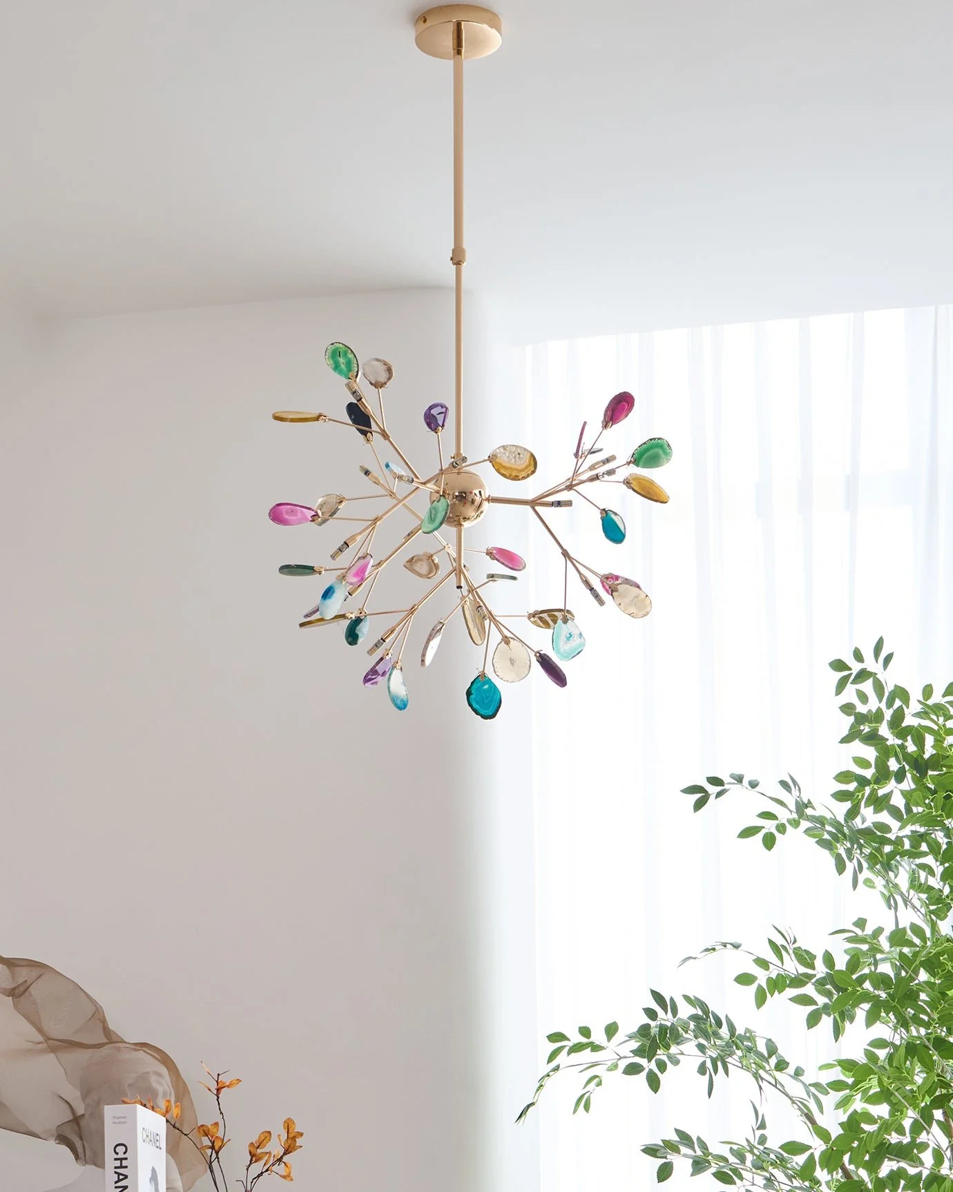 Agate Flake Chandelier - Image 149