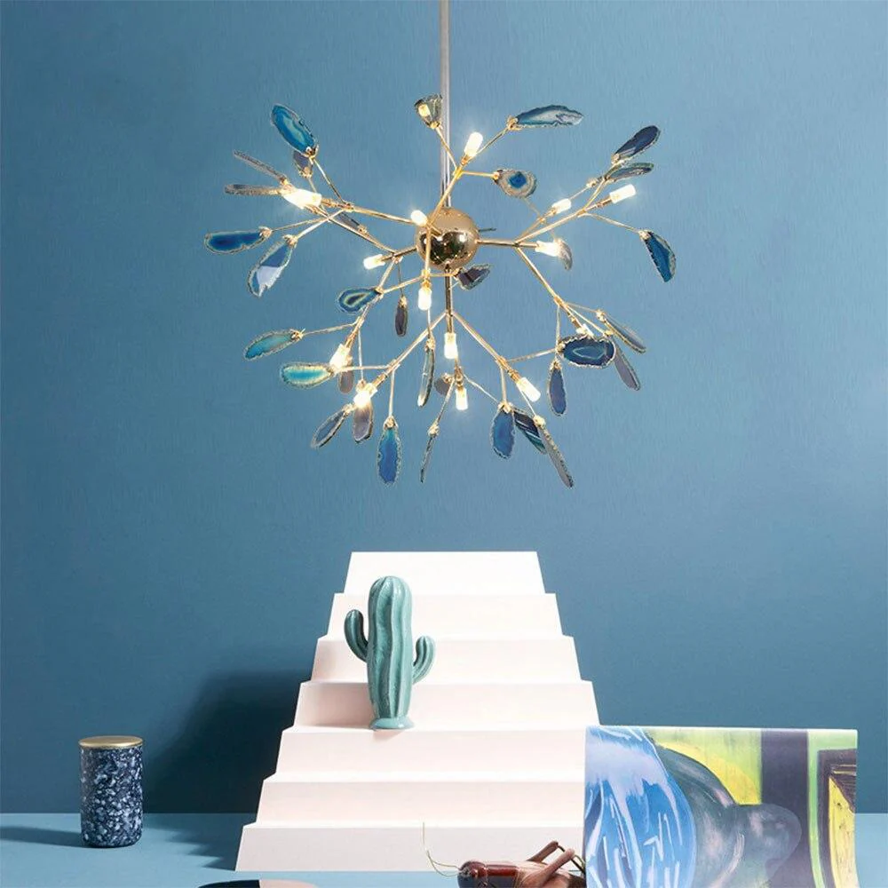 Agate Flake Chandelier - Image 15