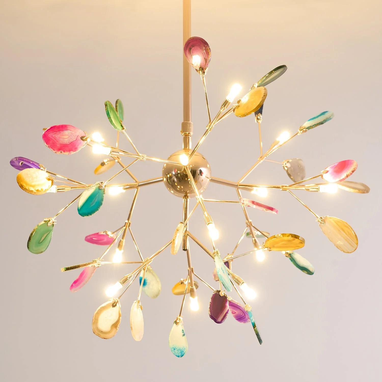 Agate Flake Chandelier - Image 157