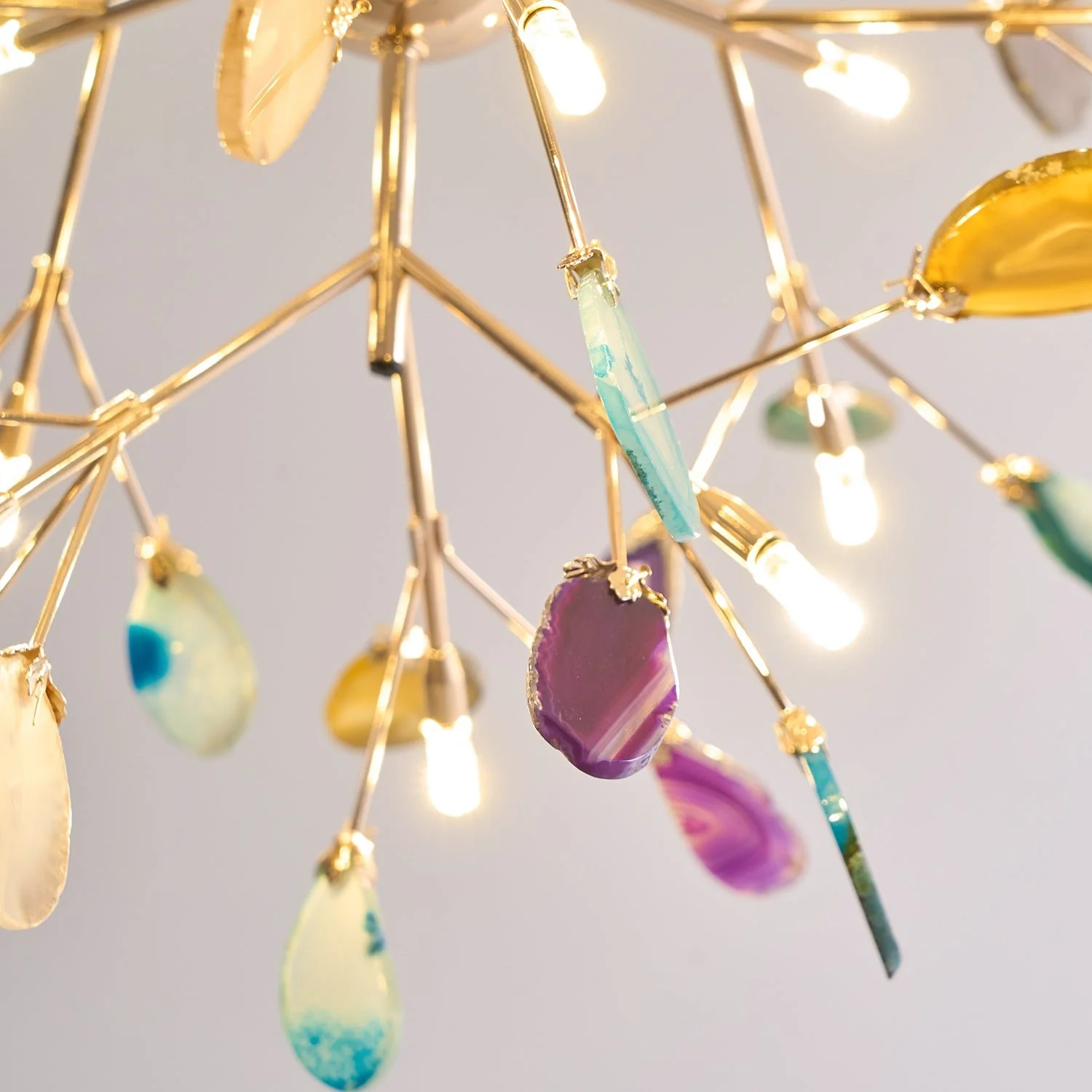 Agate Flake Chandelier - Image 160