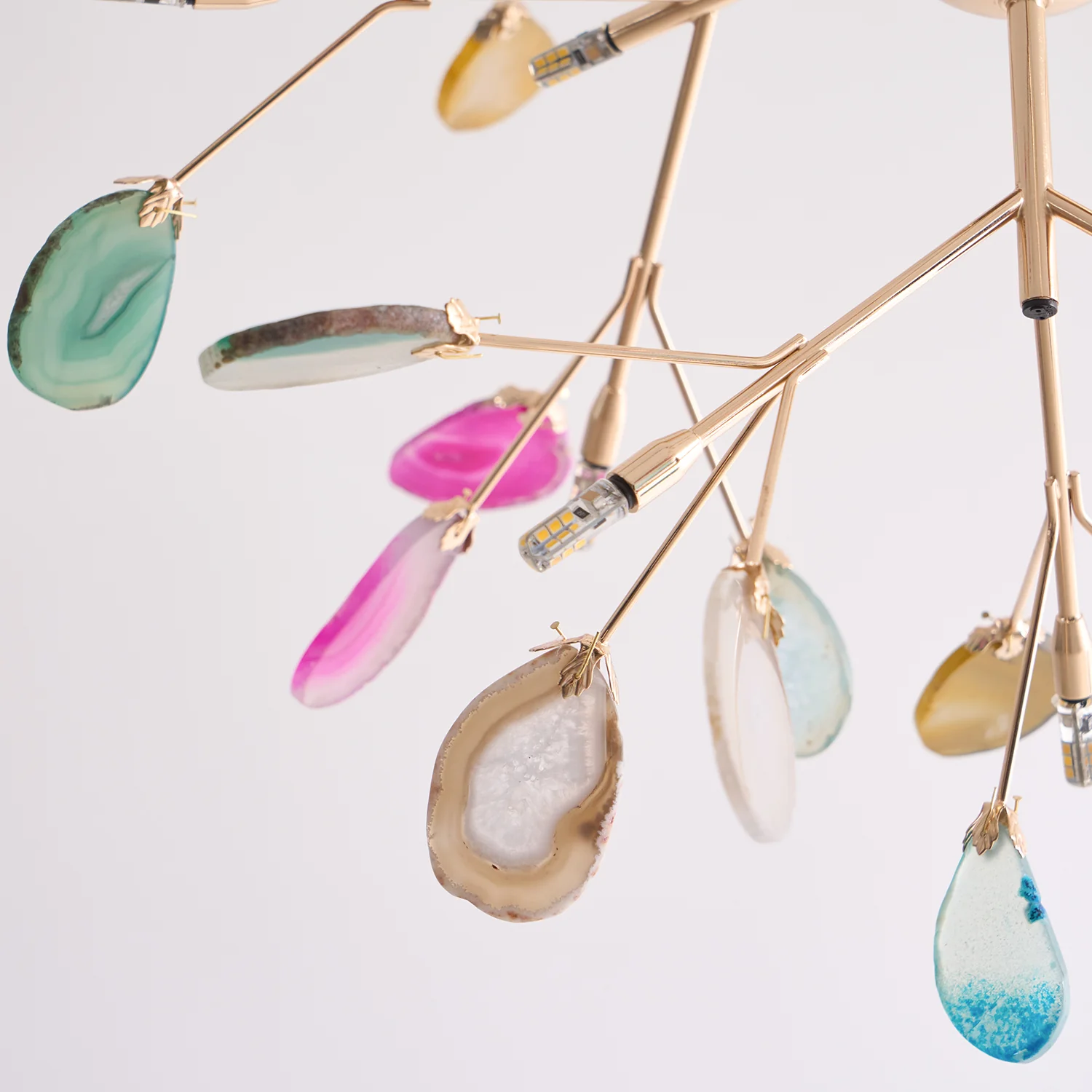 Agate Flake Chandelier - Image 161