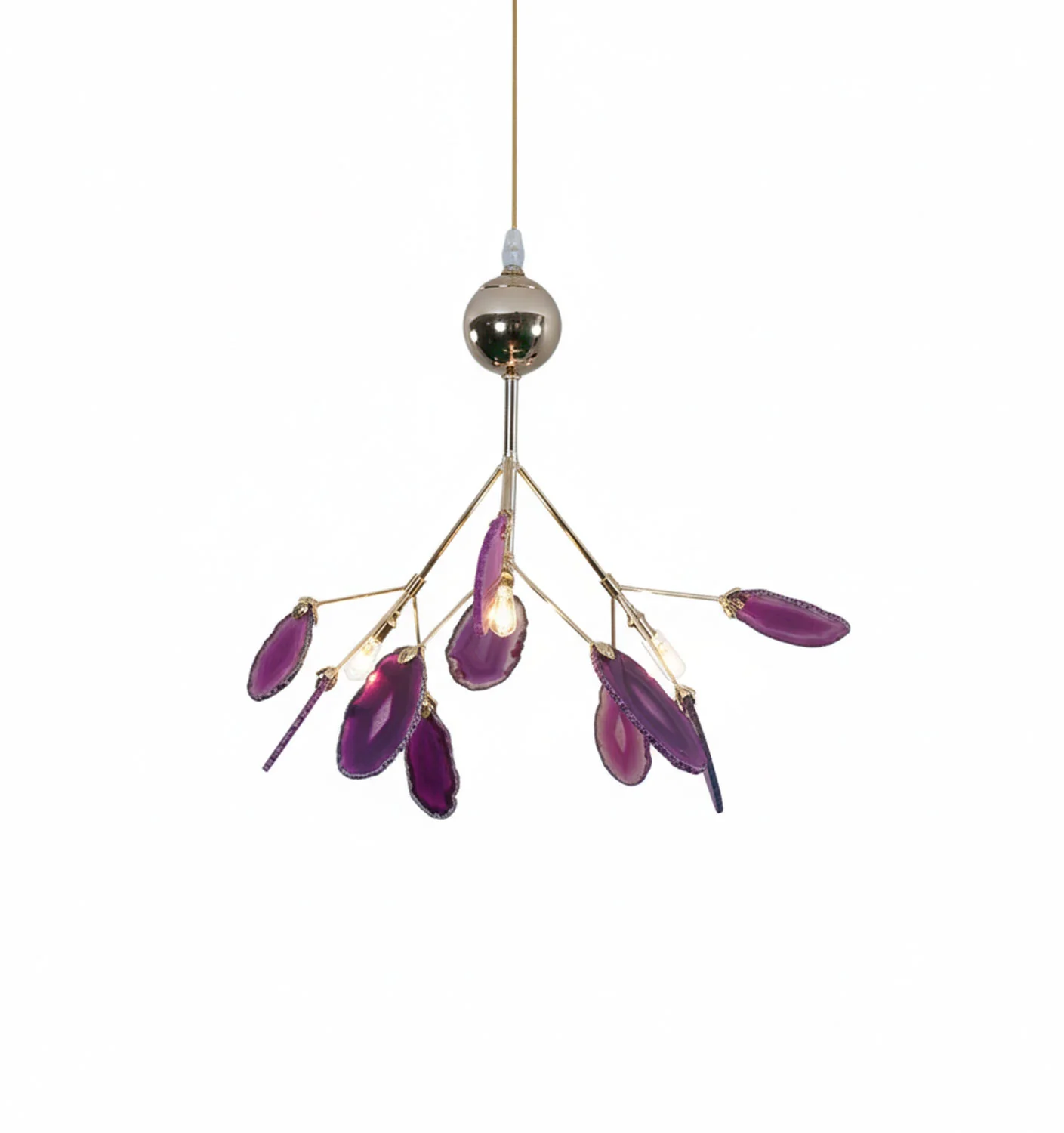 Agate Flake Chandelier - Image 167